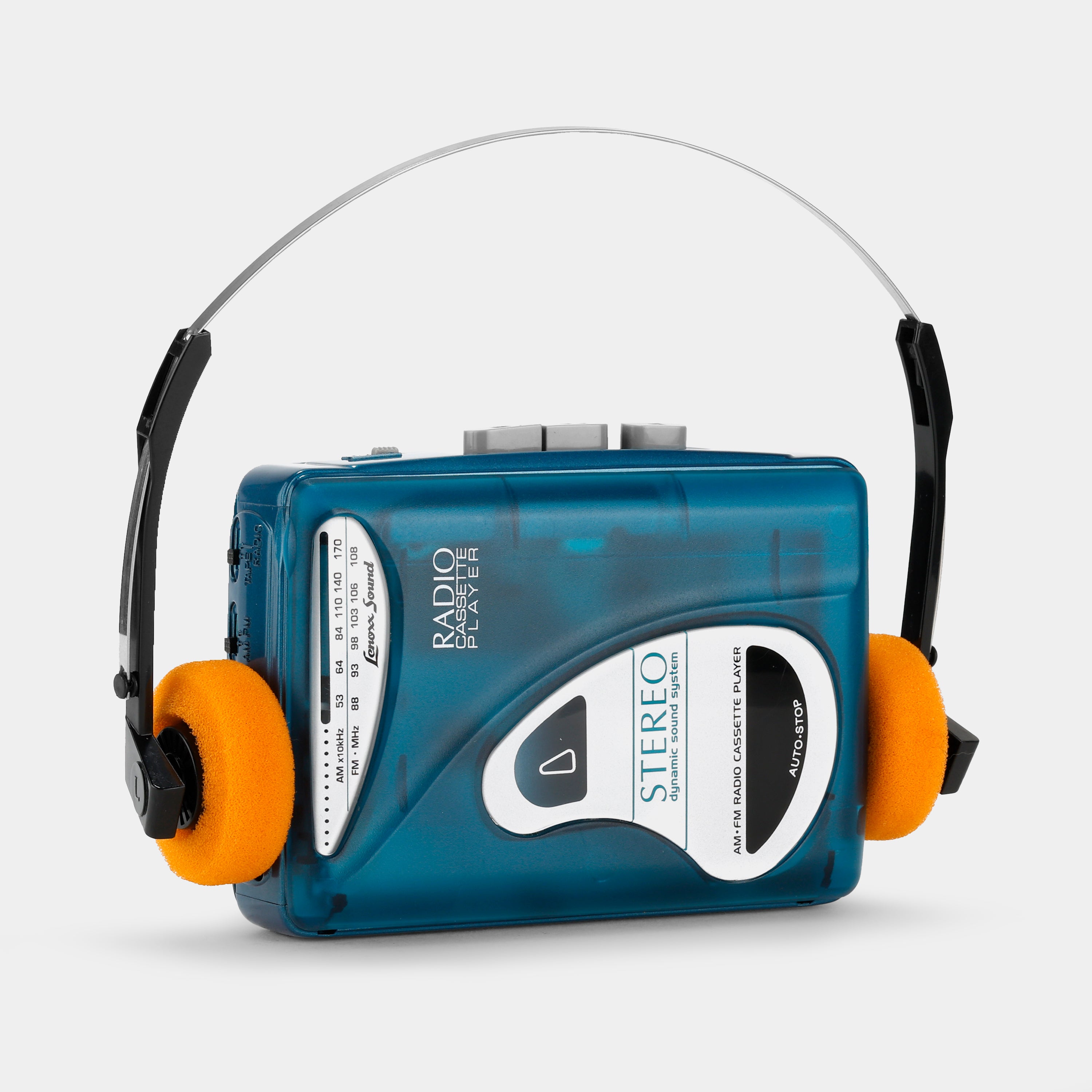 Lenoxx Sound Model 9190 Teal Portable Cassette Player