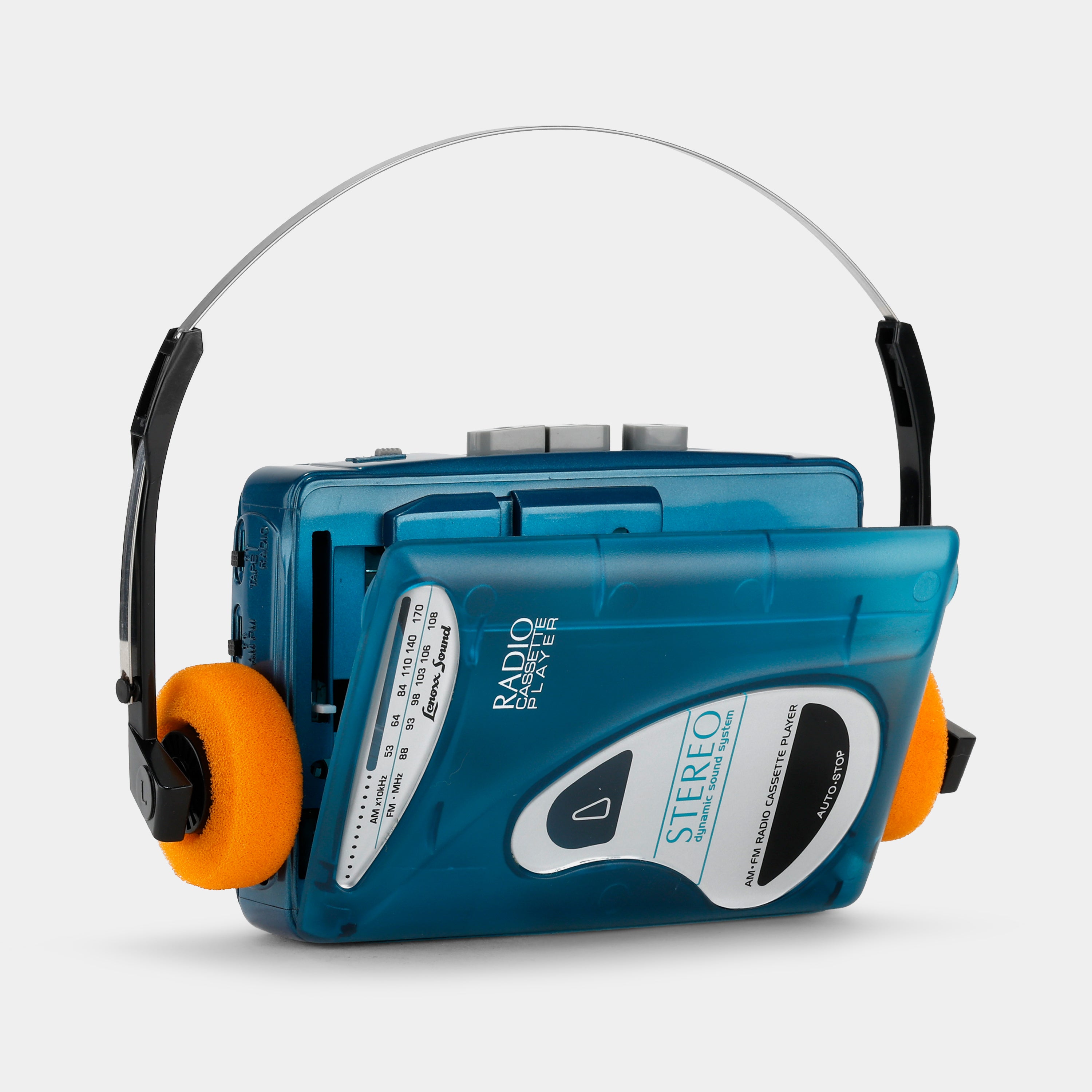 Lenoxx Sound Model 9190 Teal Portable Cassette Player