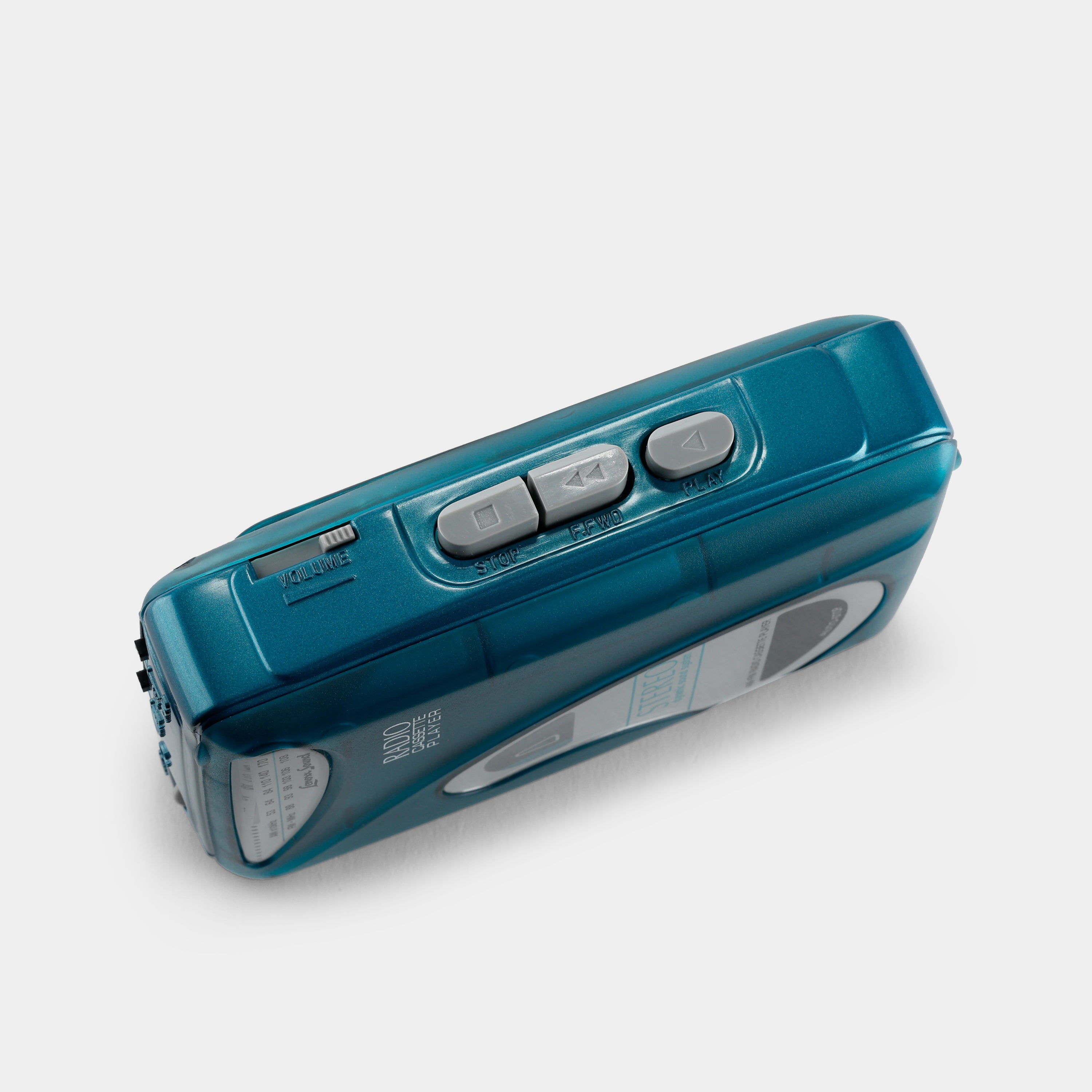 Lenoxx Sound Model 9190 Teal Portable Cassette Player
