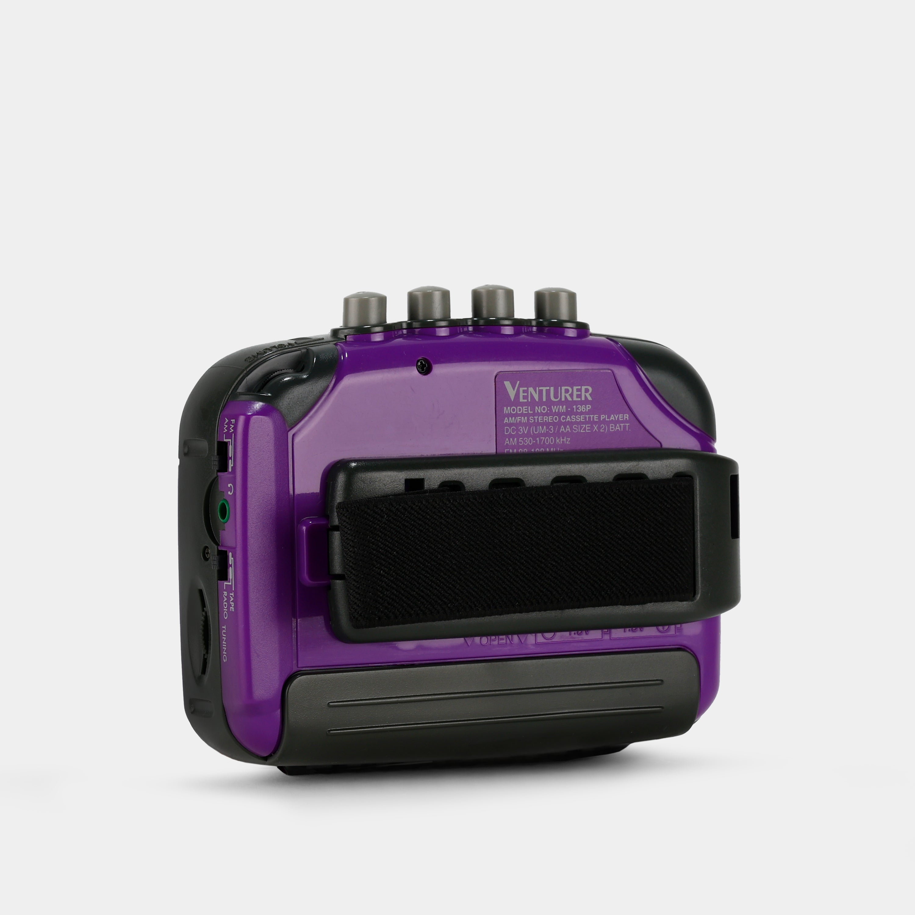 Venturer Sports WM-136P Portable Cassette Player – Retrospekt