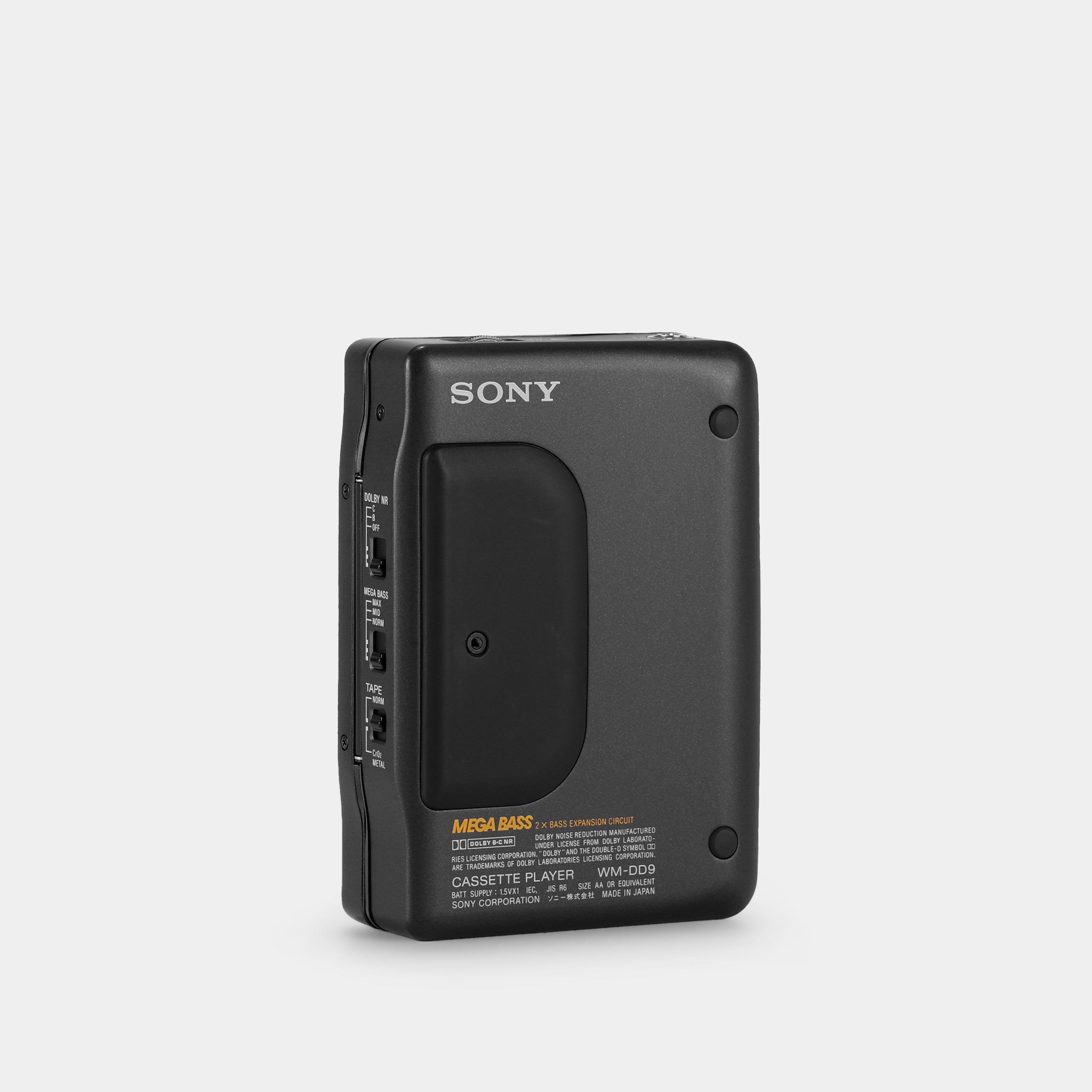 Sony Walkman WM-DD9 Portable Cassette Player and Case – Retrospekt
