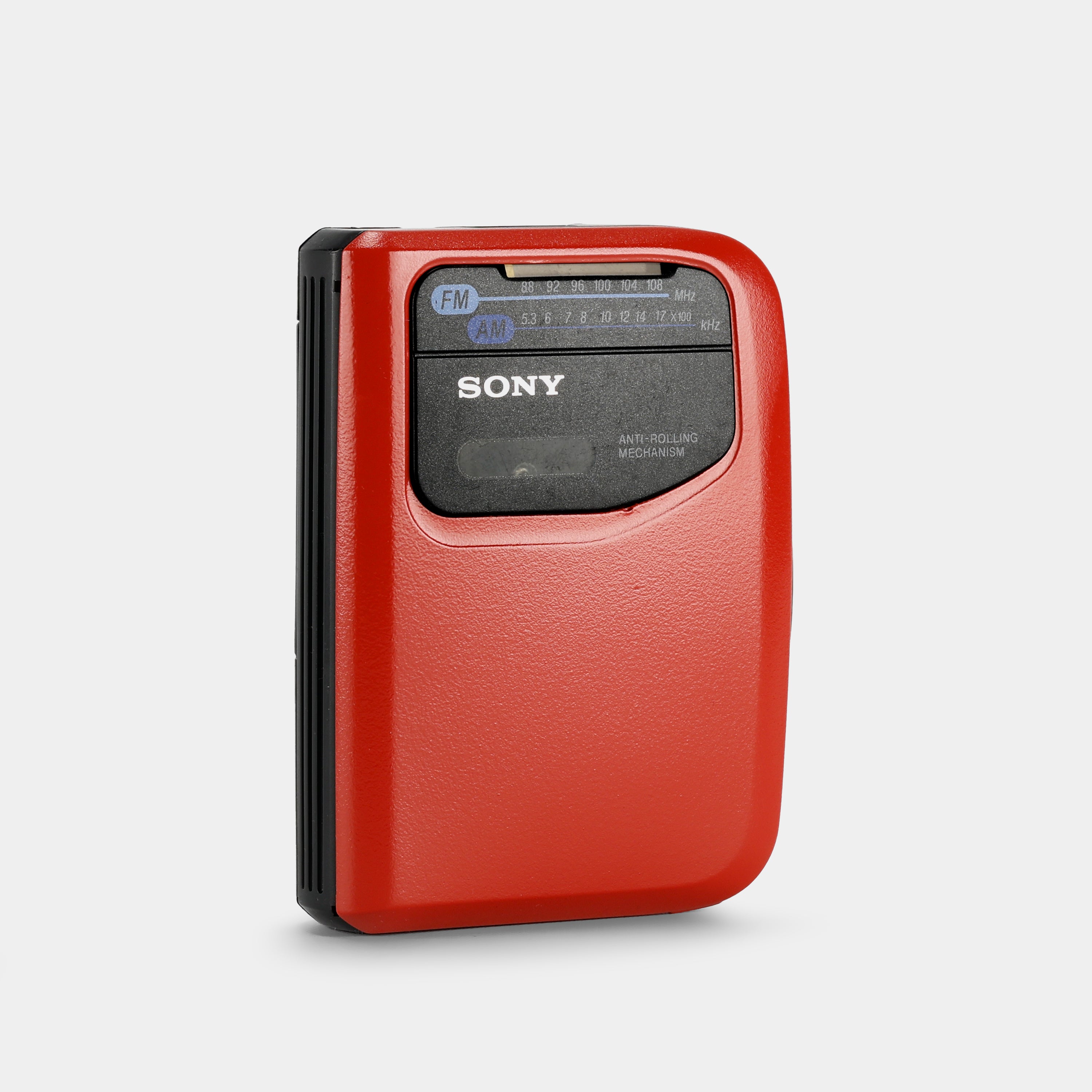 Sony Walkman WM-FX101 AM/FM Brick Red Portable Cassette Player