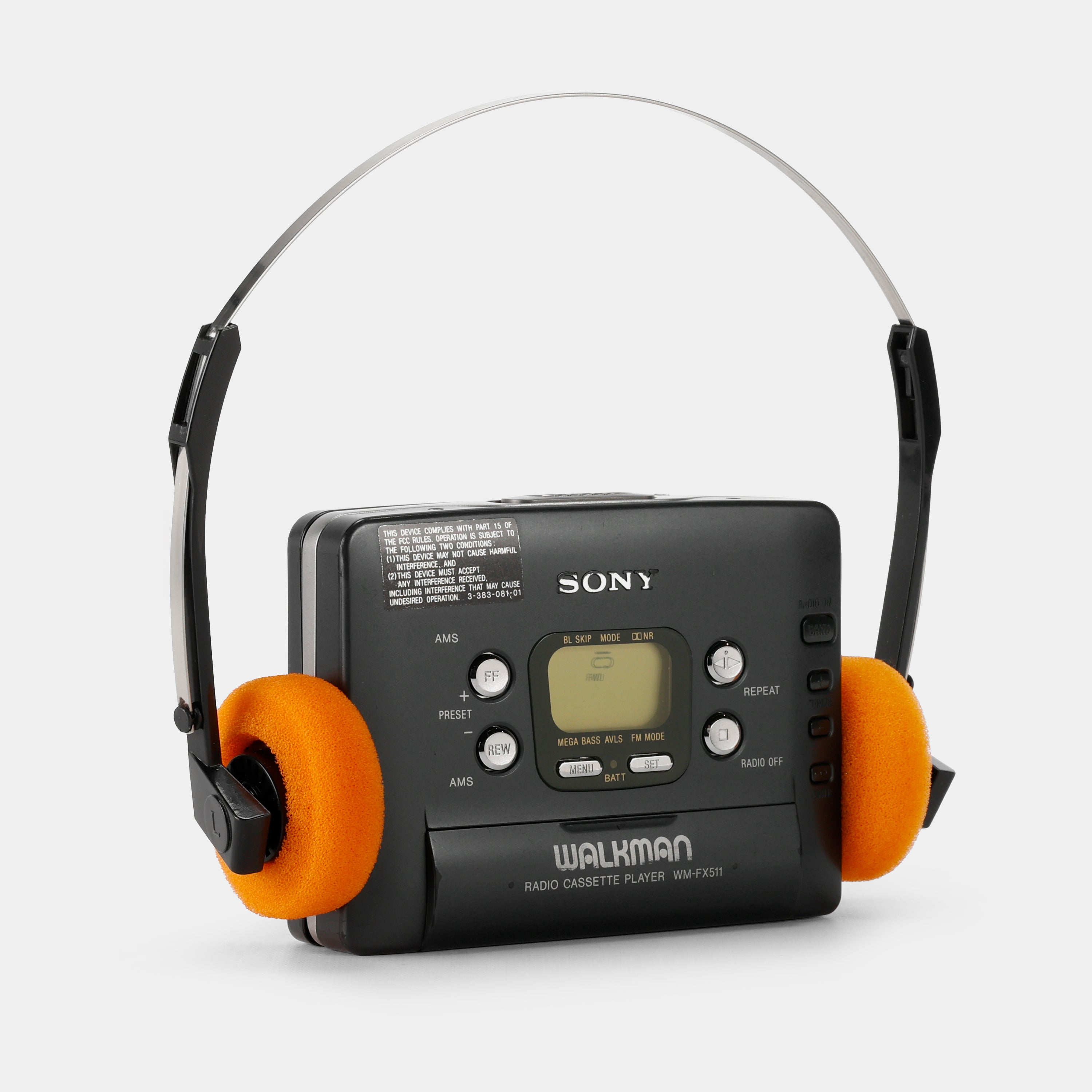 Sony Walkman WM-FX511 AM/FM Portable Cassette Player