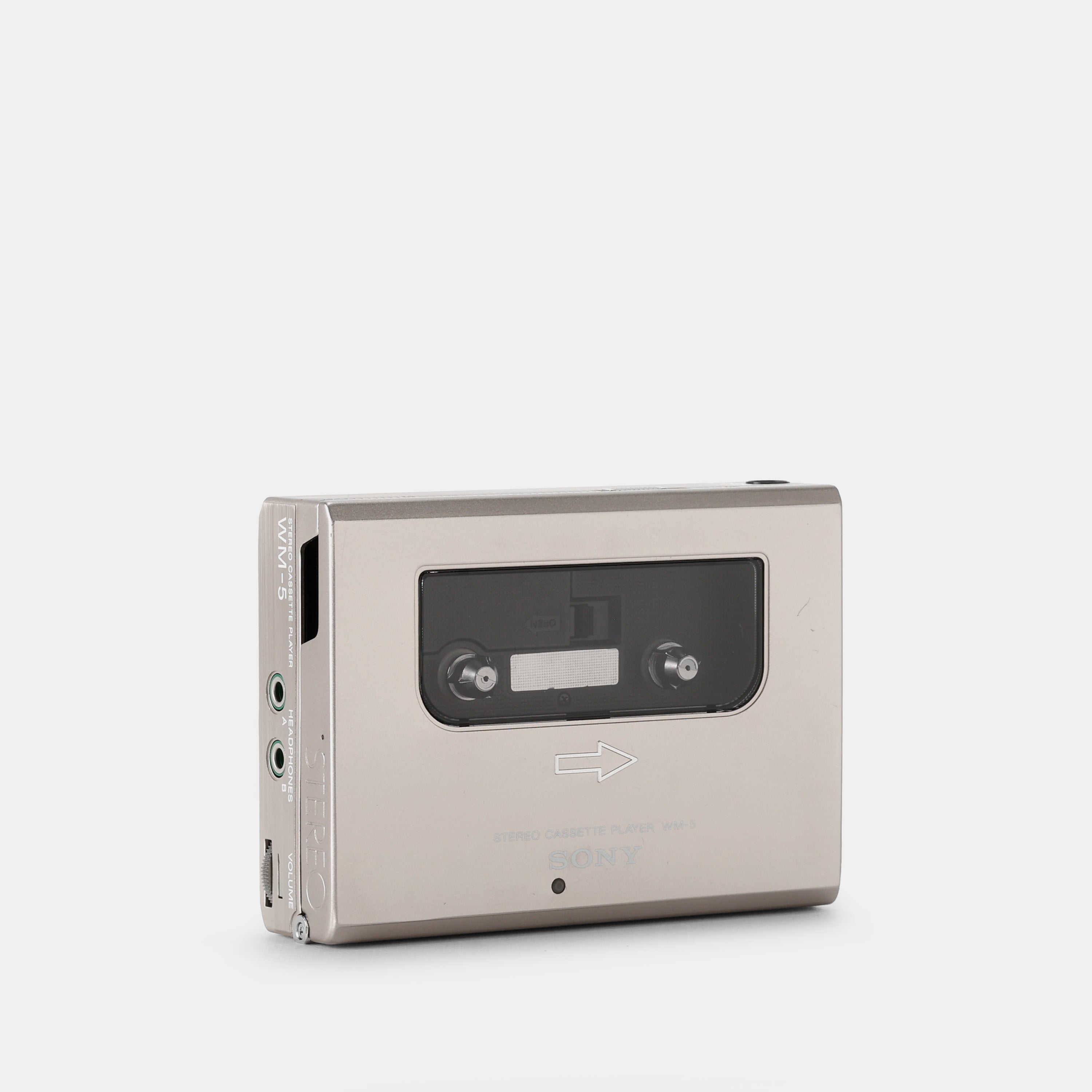 Sony Walkman WM-5 Silver Portable Cassette Player with Case