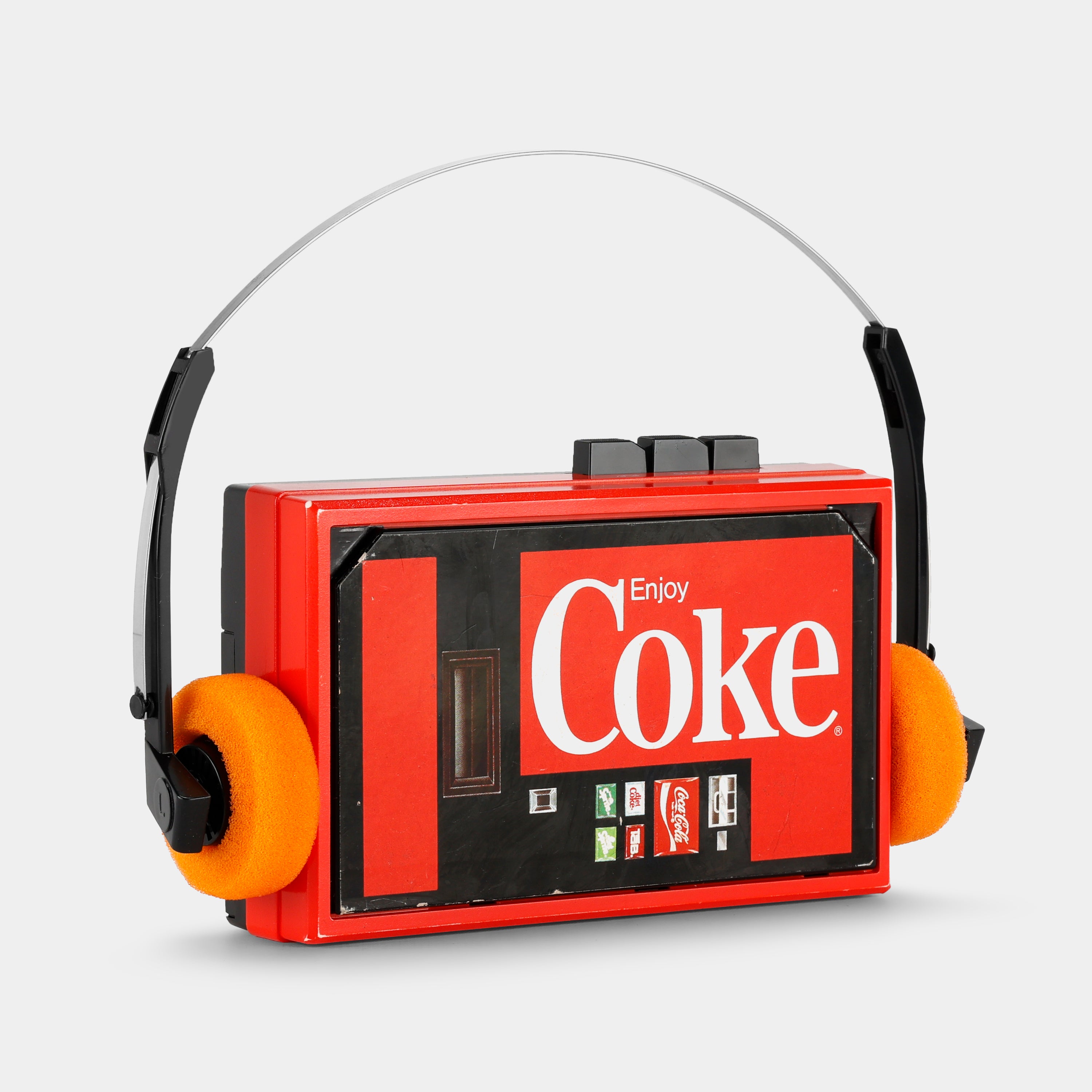 Coca-Cola "Enjoy Coke" Vending Machine Portable Cassette Player