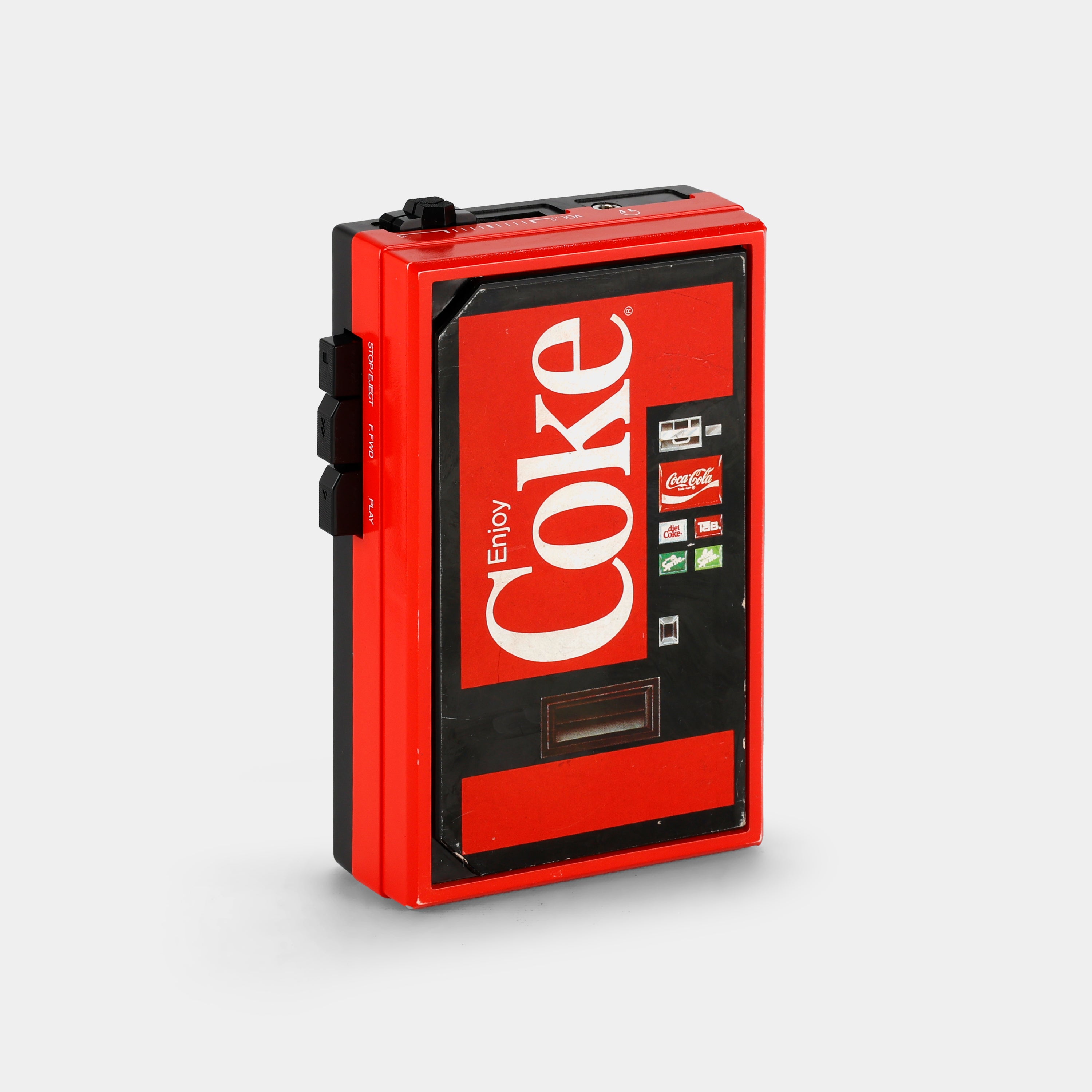 Coca-Cola "Enjoy Coke" Vending Machine Portable Cassette Player