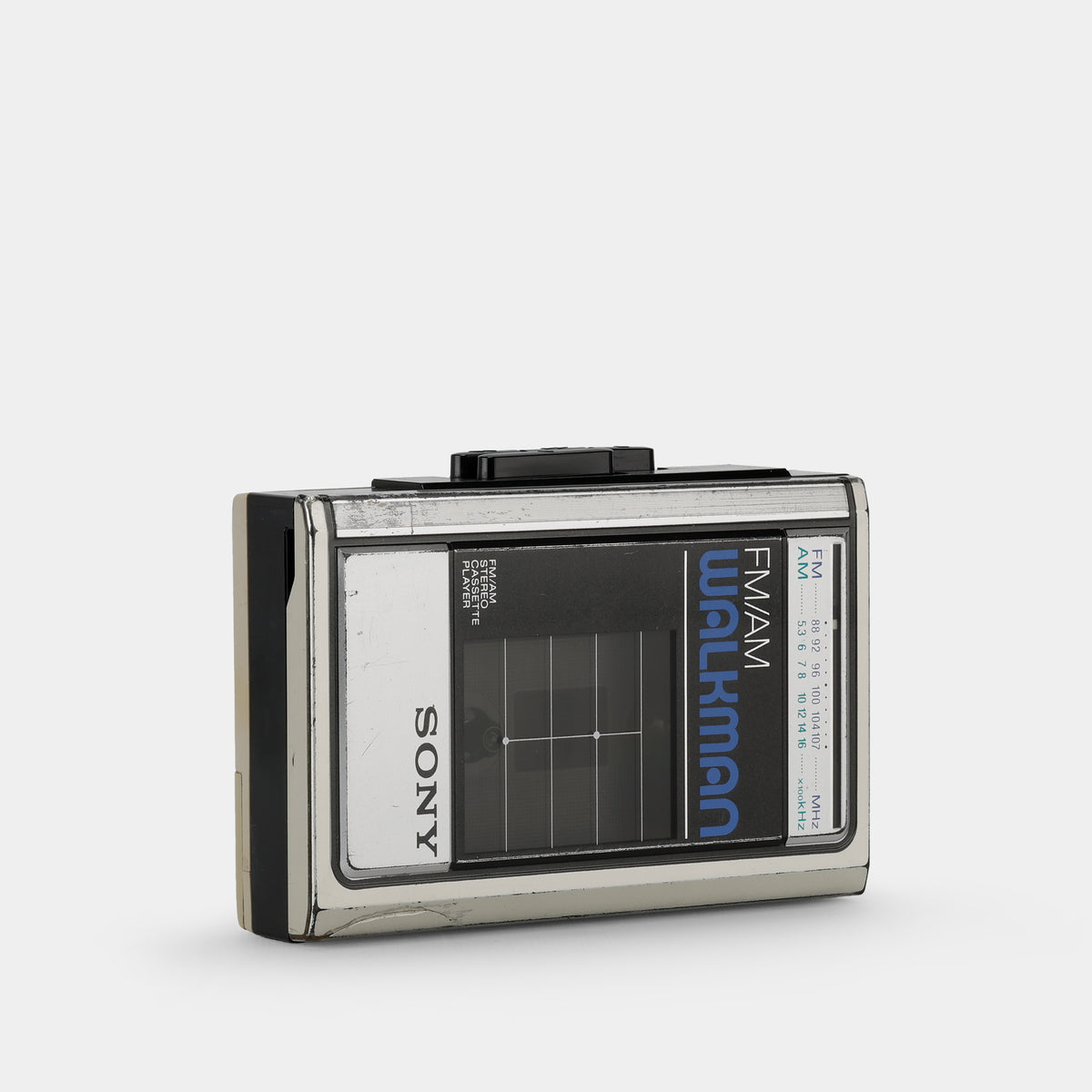 Sony Walkman WM-F31 Silver AM/FM Portable Cassette Player