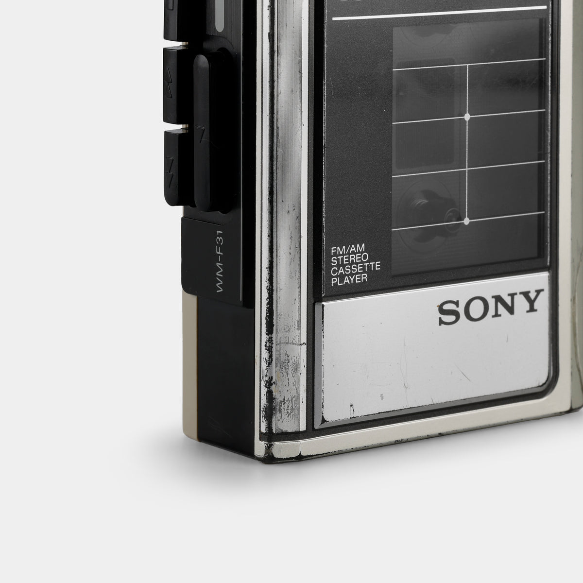 Sony Walkman WM-F31 Silver AM/FM Portable Cassette Player