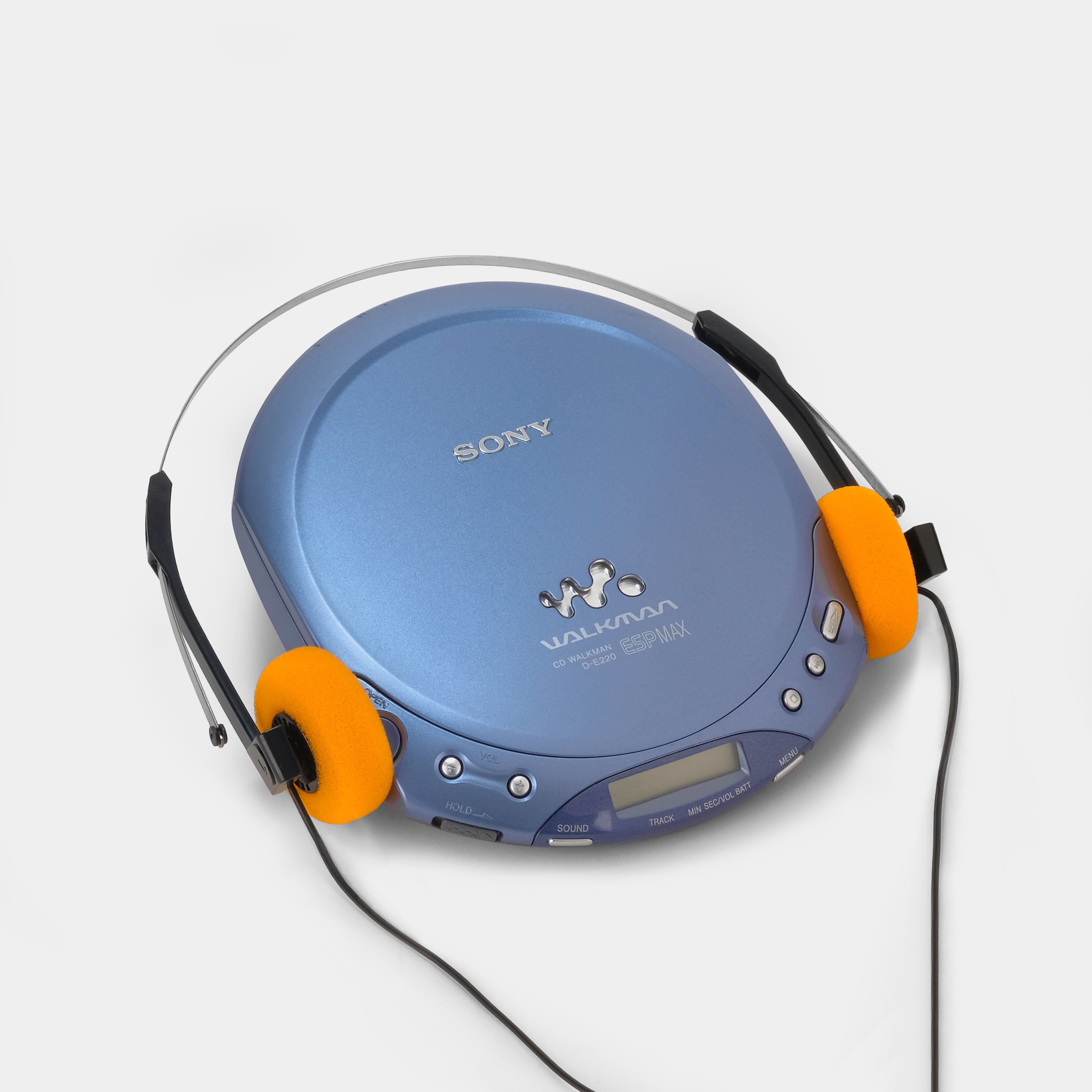 Sony Walkman D-E220 Blue Portable CD Player