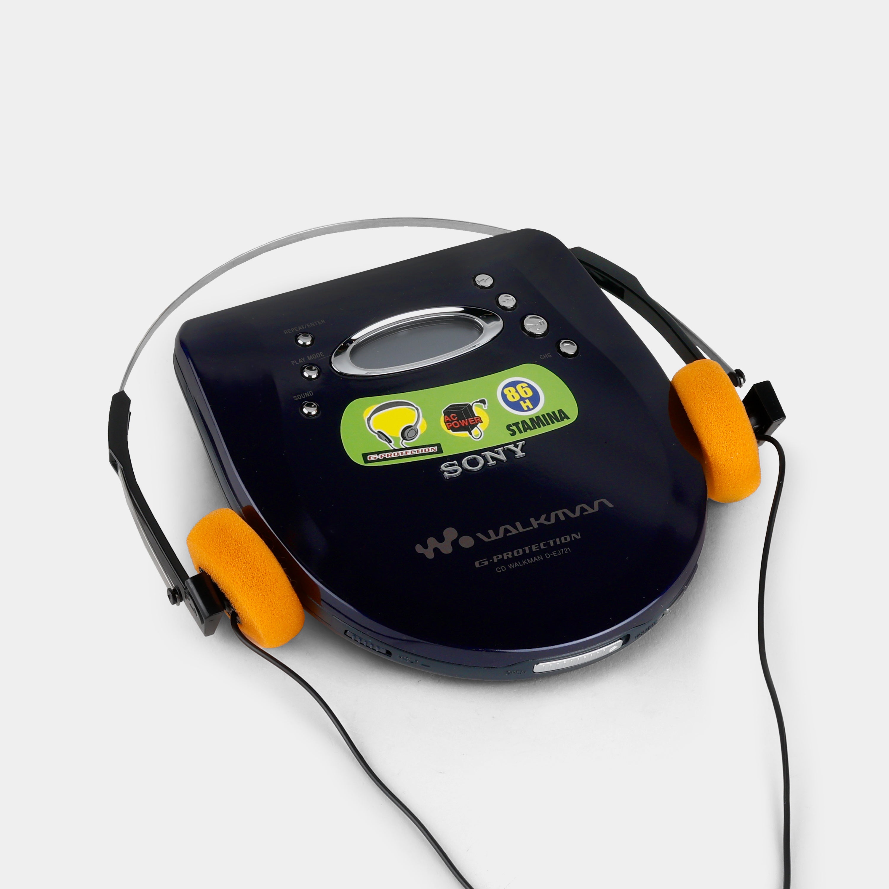 Sony Walkman D-EJ721 Portable CD Player
