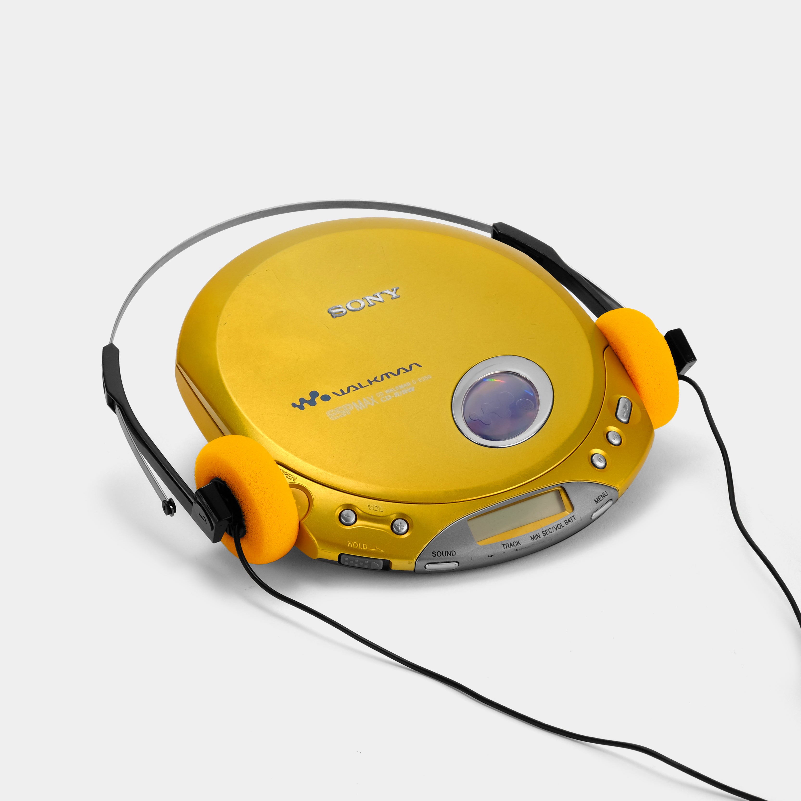Sony Walkman D-E350 Gold Portable CD Player