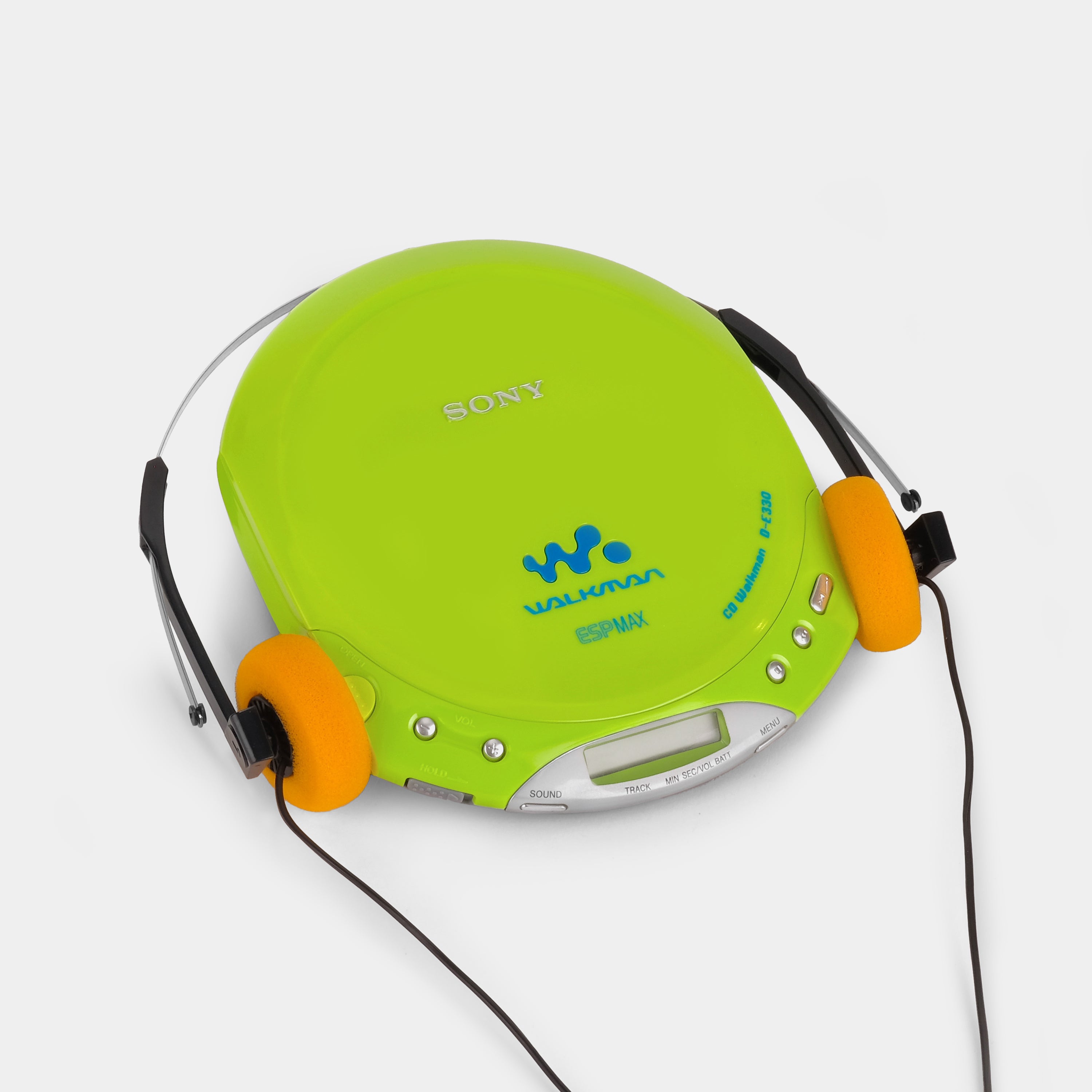 Sony Walkman D-E330 Green Portable CD Player