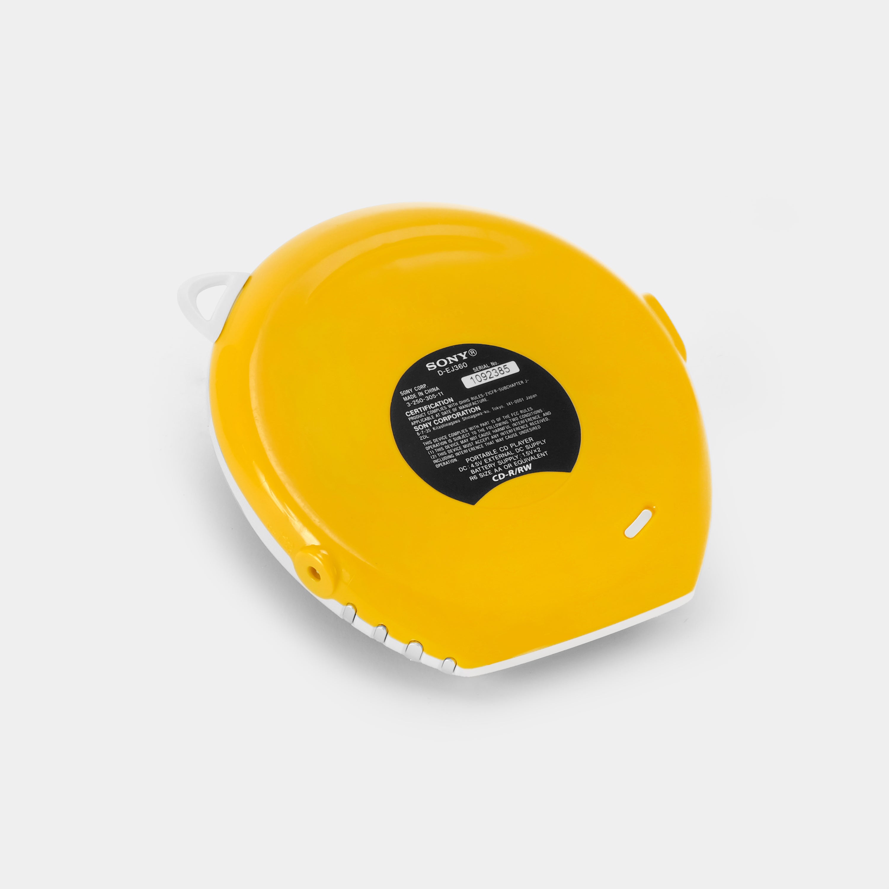  Sony D-EJ360 PSYC CD Walkman (Yellow) : Electronics