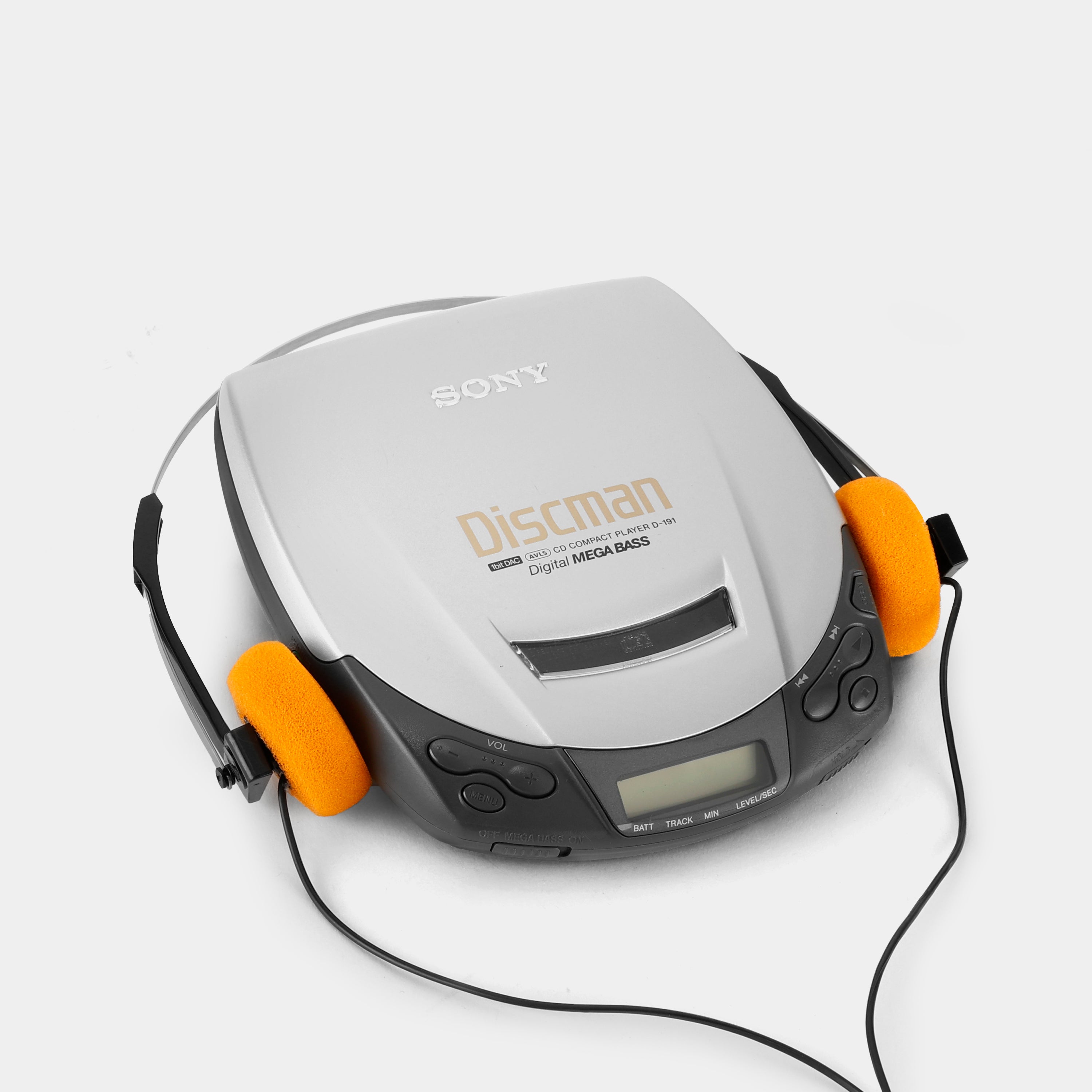 Sony Discman D-191 Portable CD Player