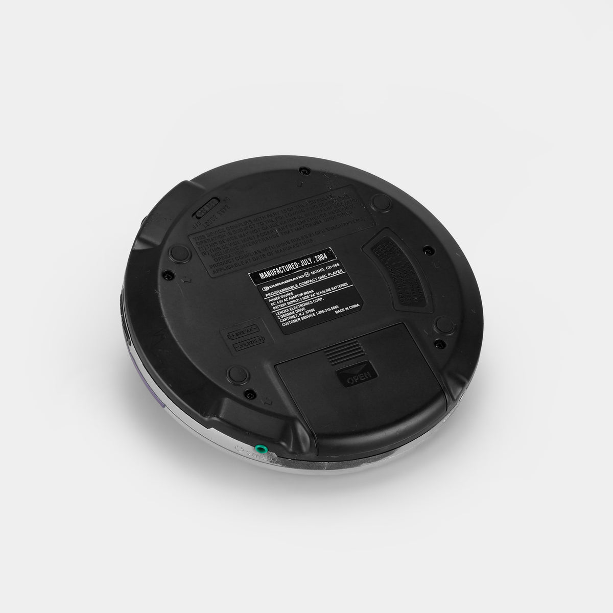 Durabrand CD-565 Portable CD Player