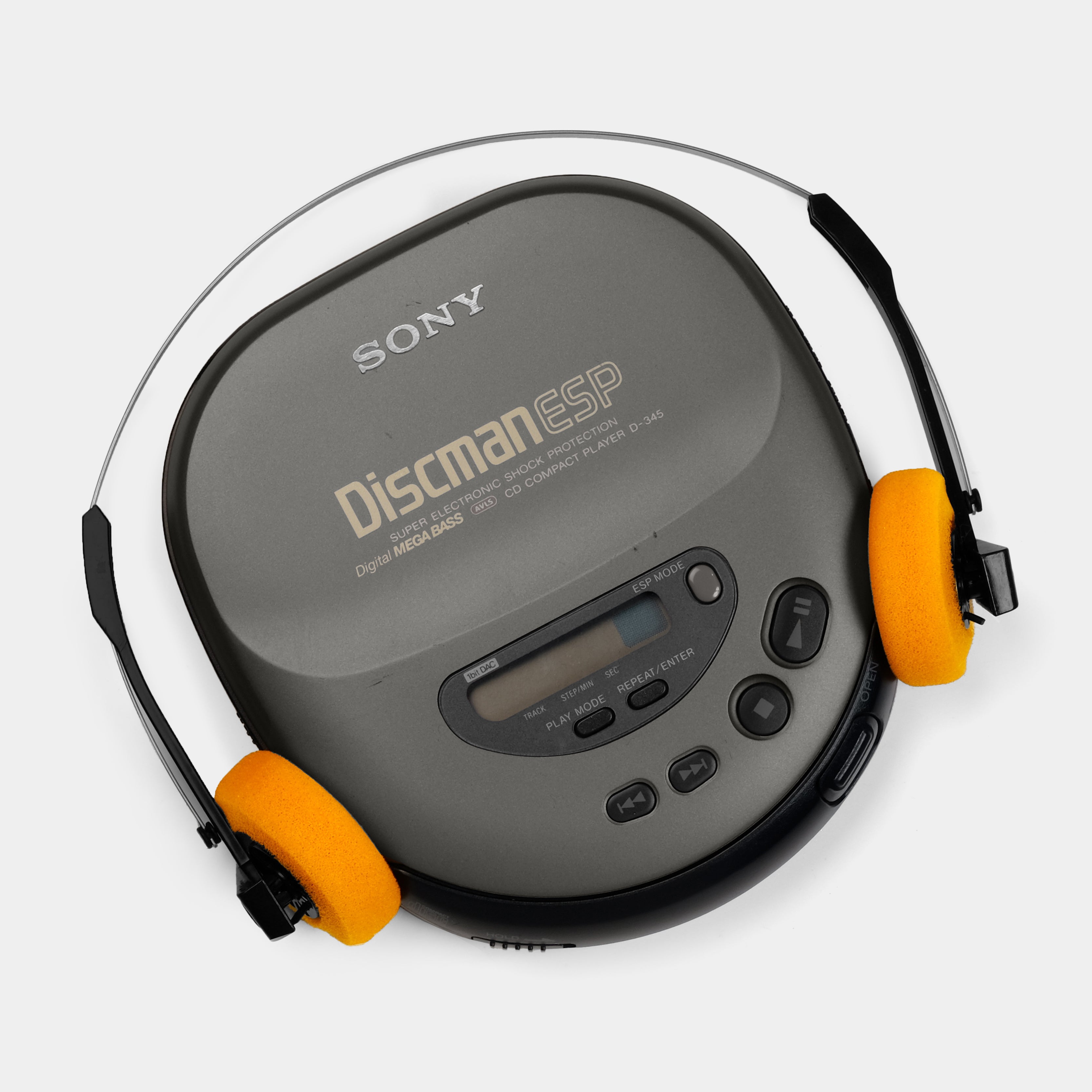 Sony Discman D-345 Portable CD Player