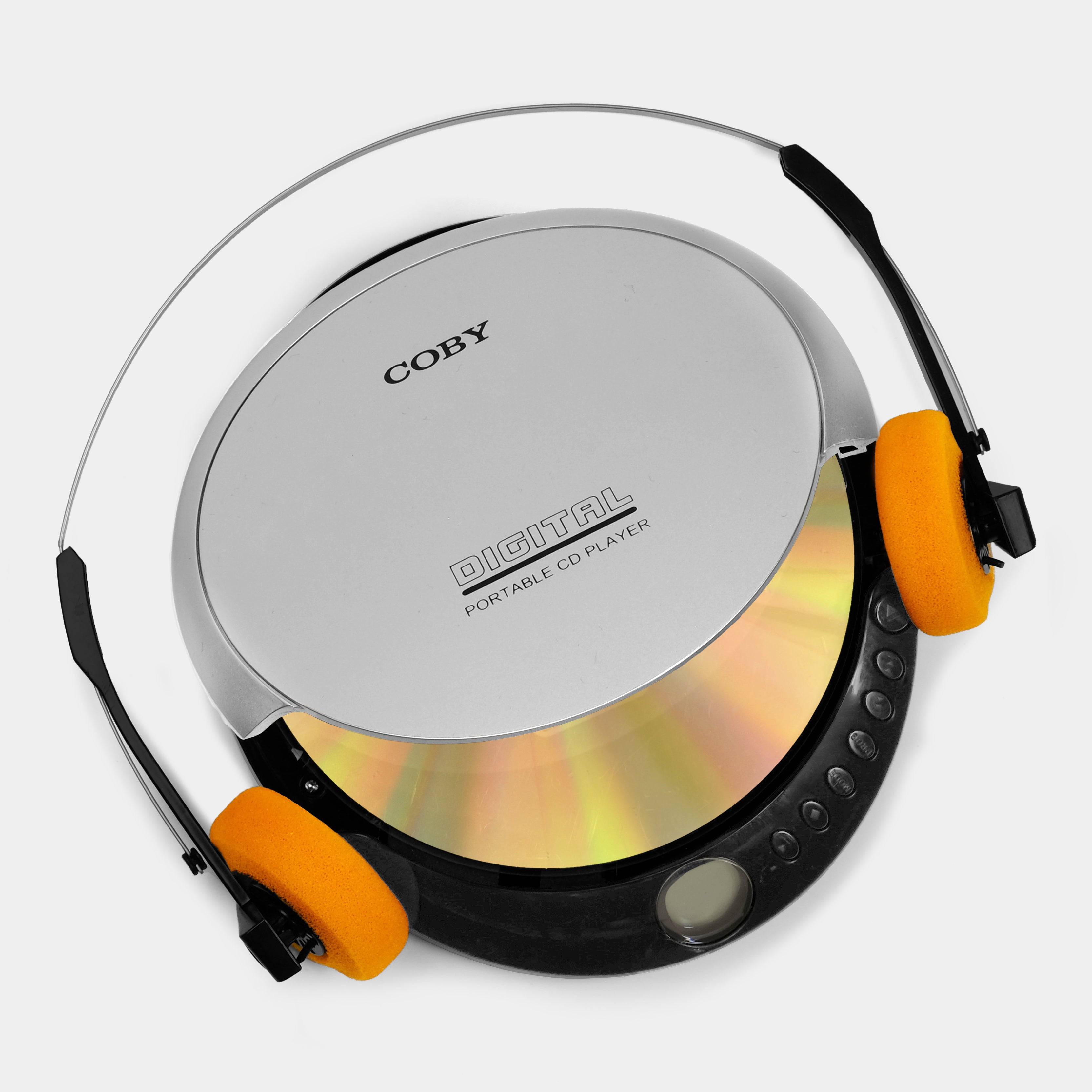 Coby CD-190-SLV Portable CD Player