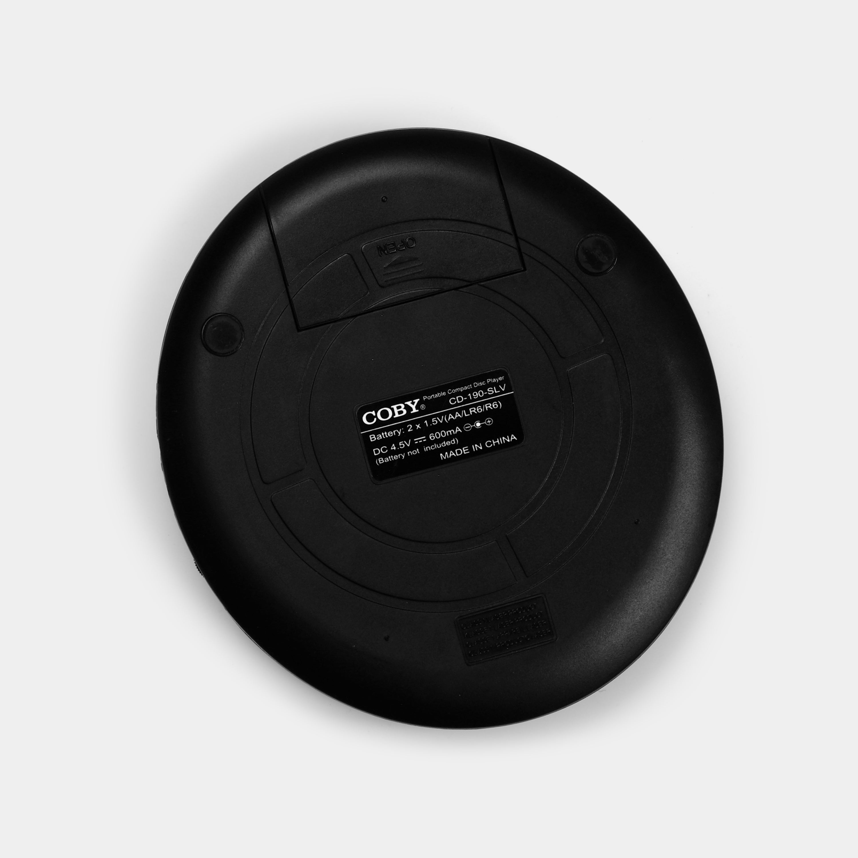 Coby CD-190-SLV Portable CD Player