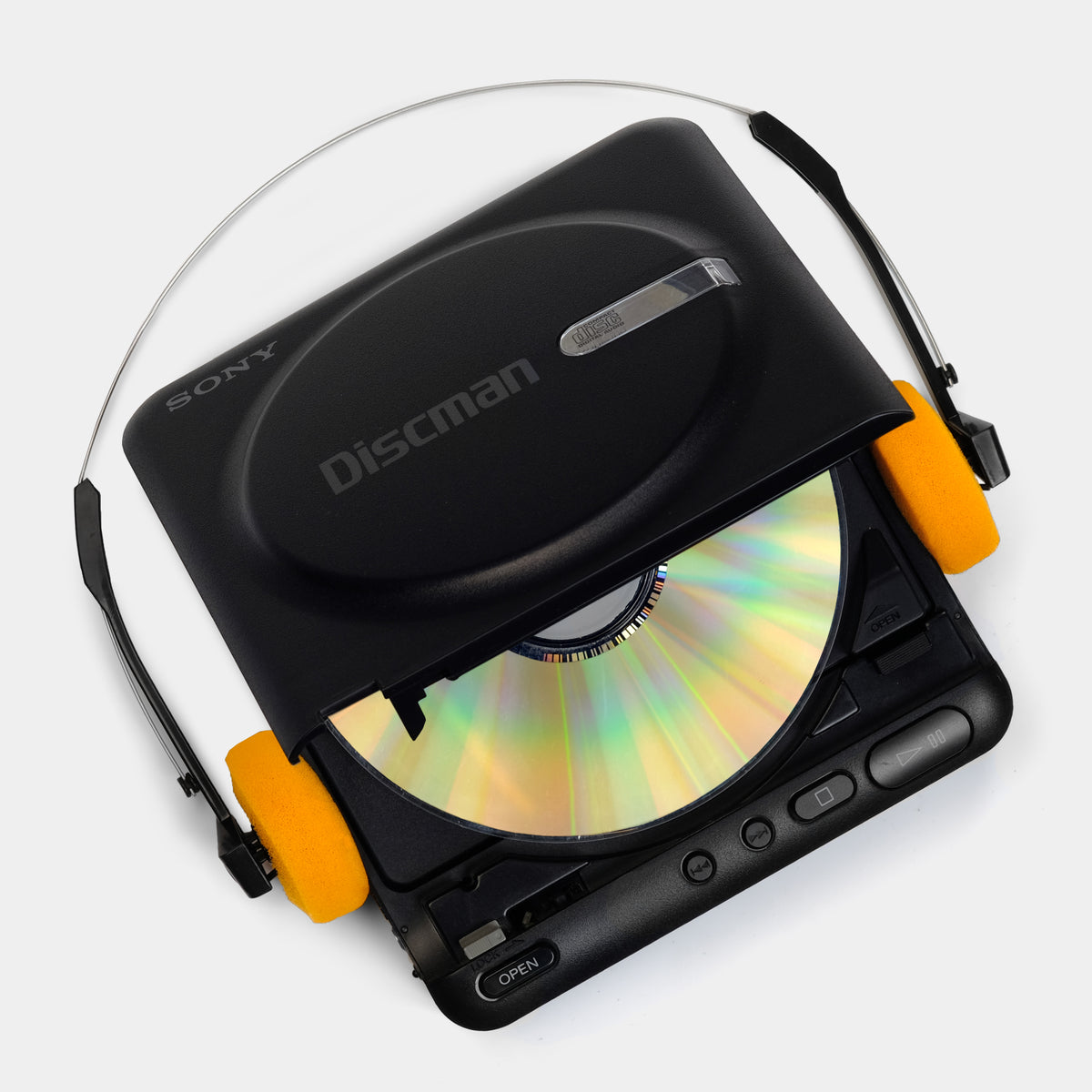 Run Cd Sony Discman D-2 Portable CD Player