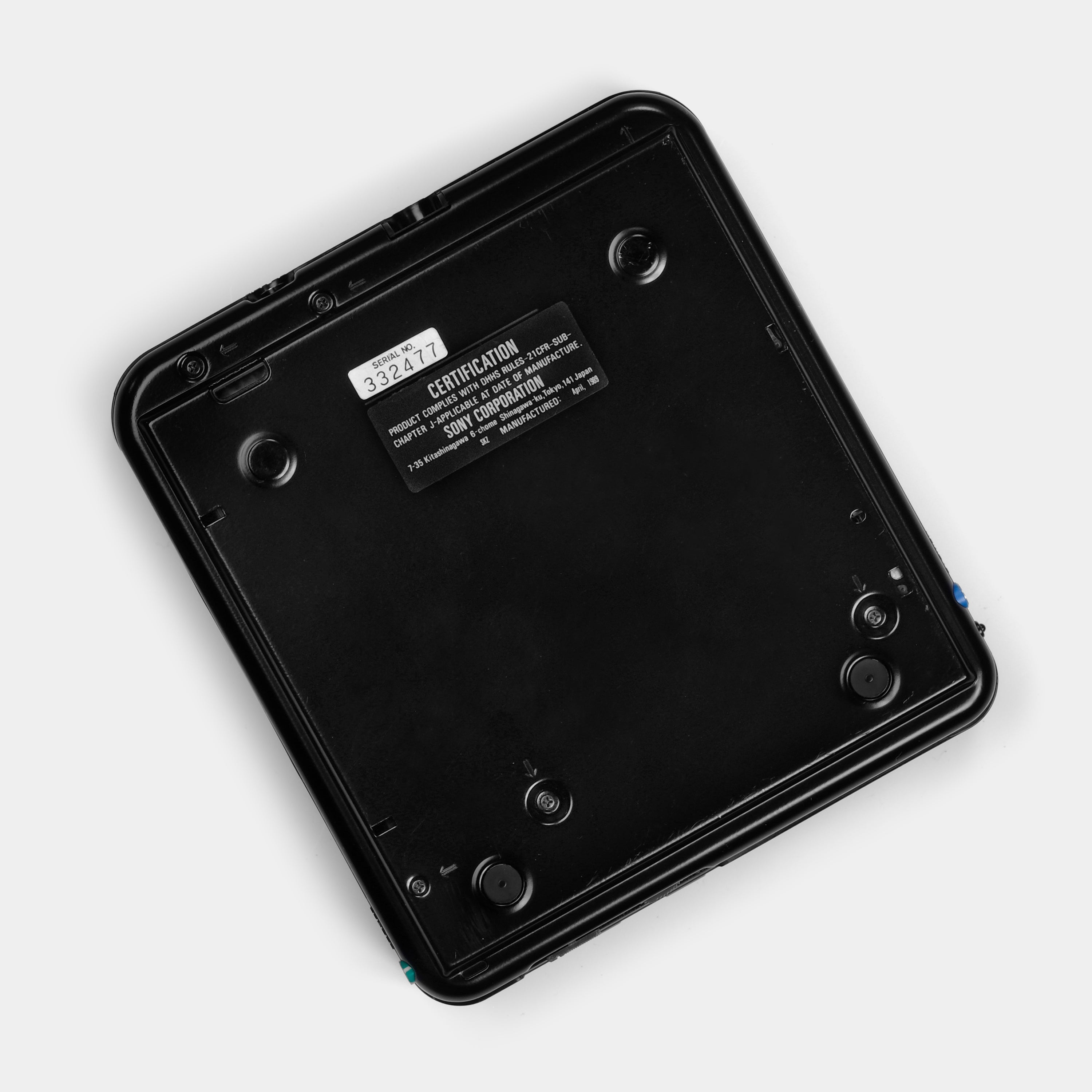 Sony Discman D-2 Portable CD Player