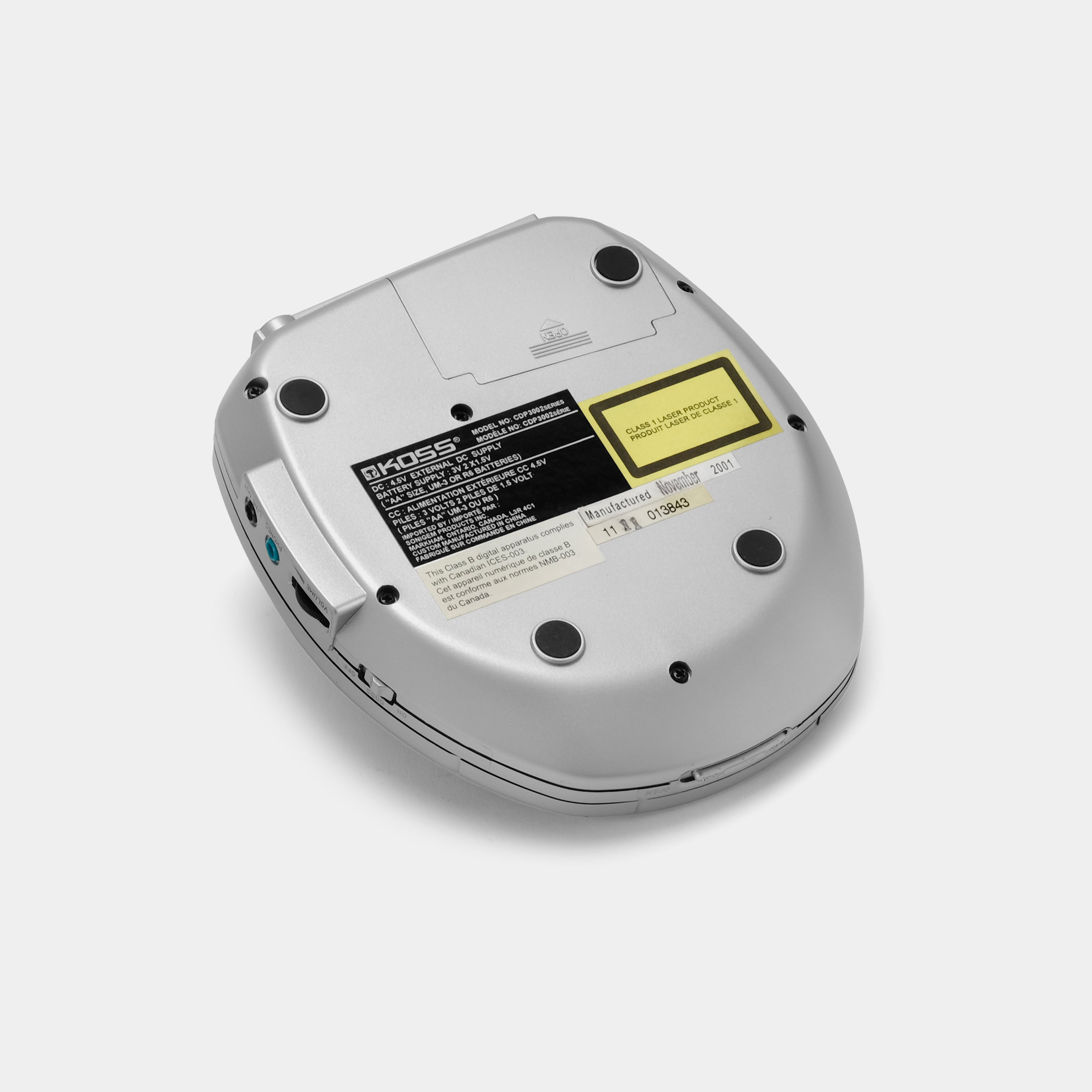 Koss CDP3002 Portable CD Player