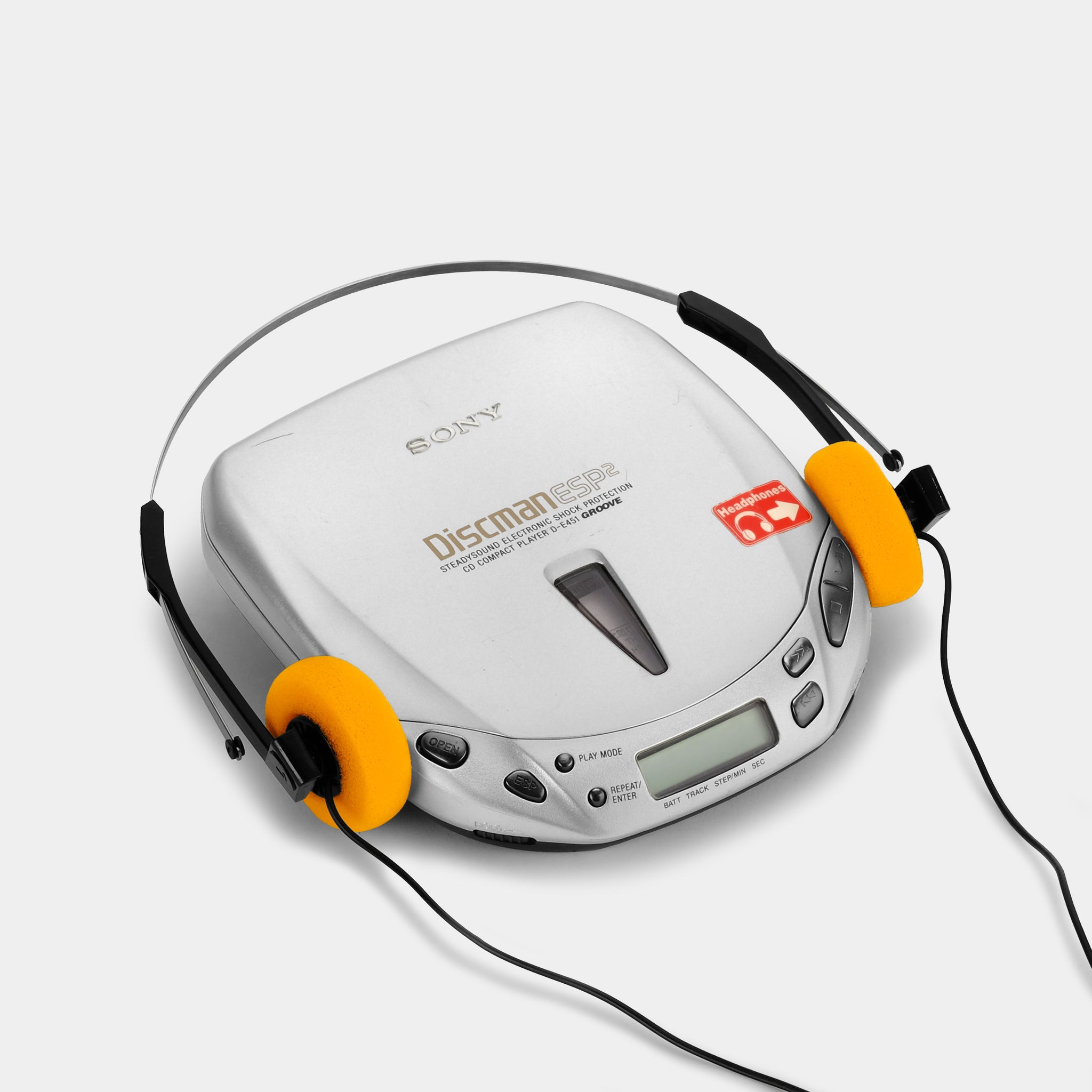Sony Discman D E451 Portable CD Player sony-discman-d-e451-portable-cd-player