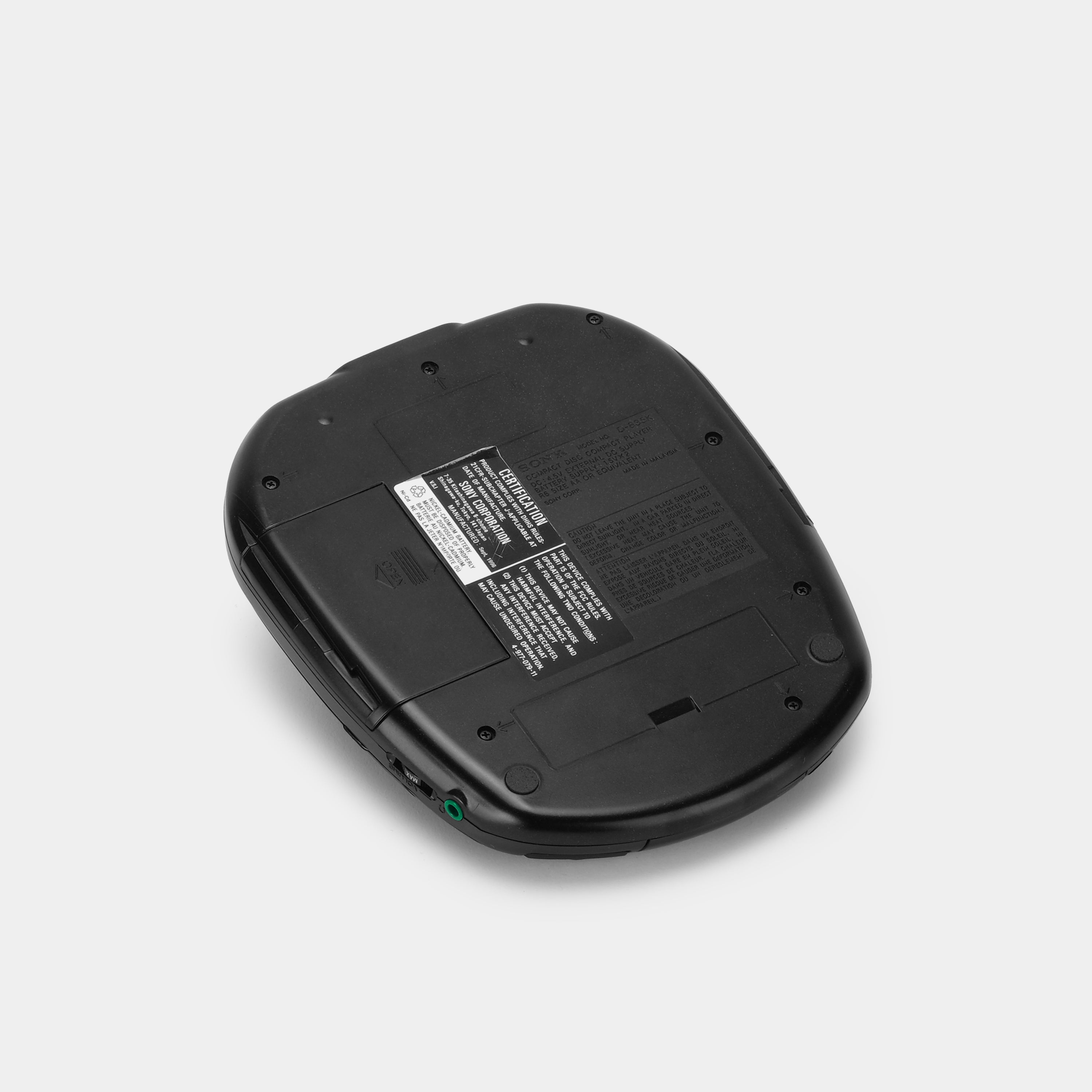 Sony Discman D-835K Portable CD Player