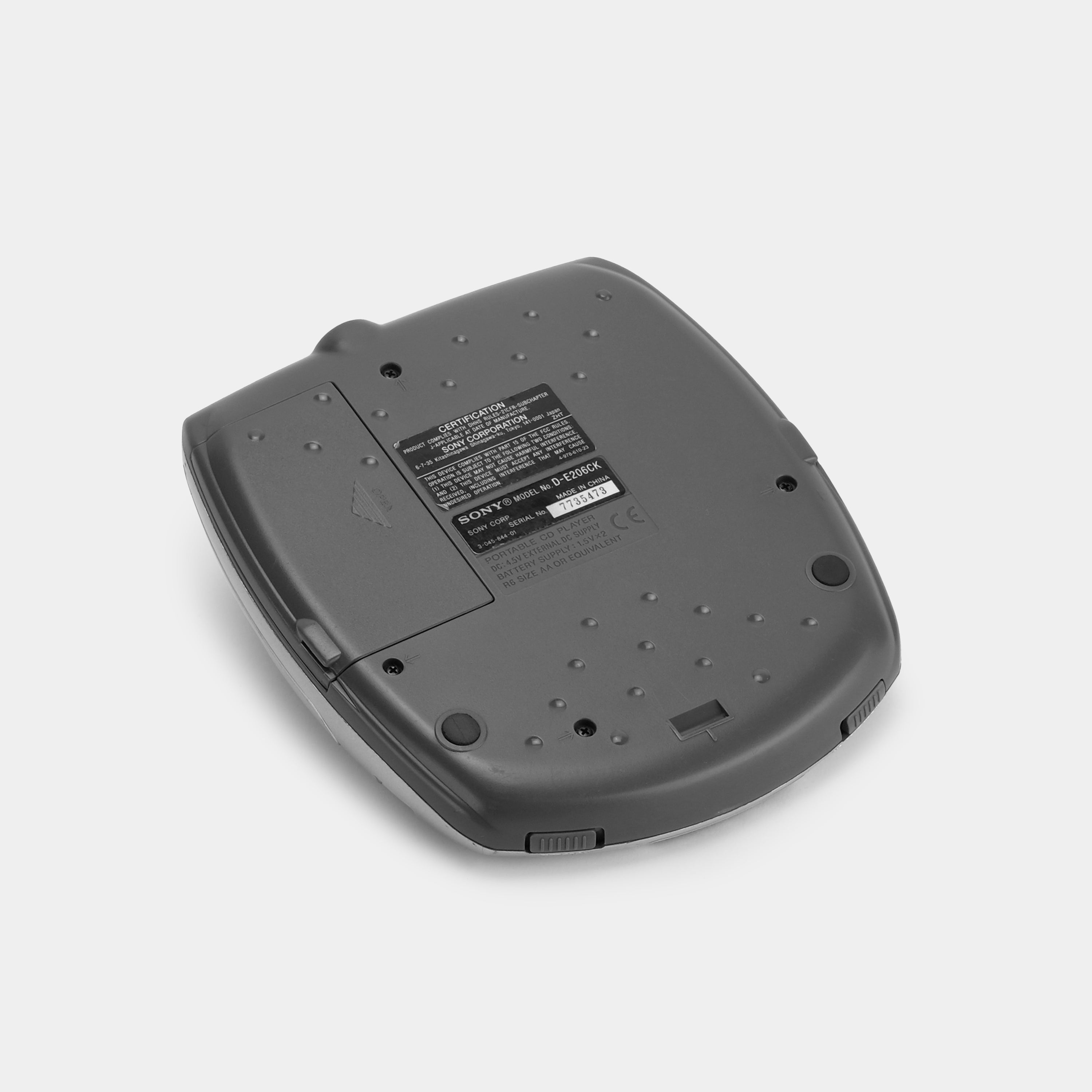 Sony Discman D-E206CK Portable CD Player
