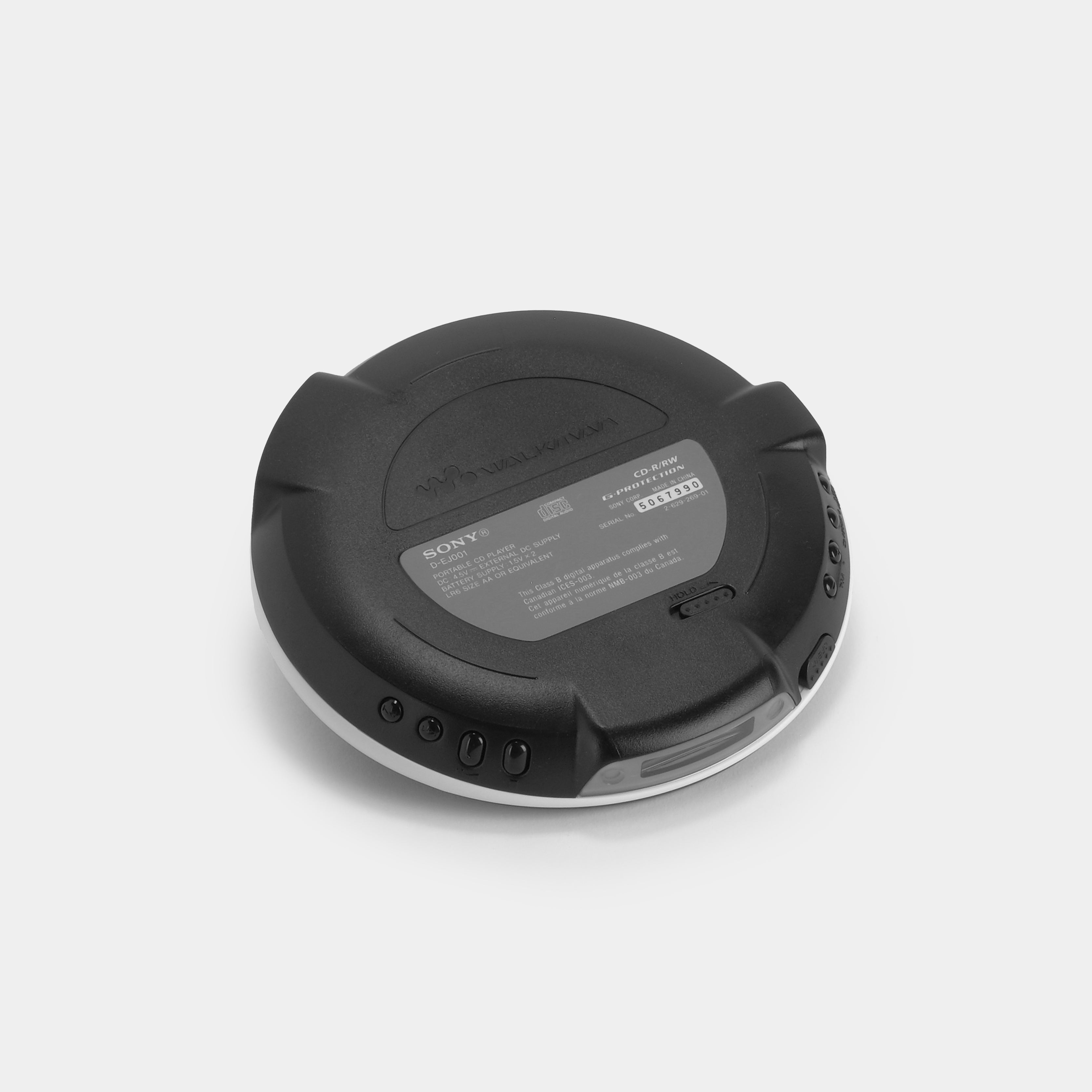 Sony Walkman D-EJ001 Black Portable CD Player