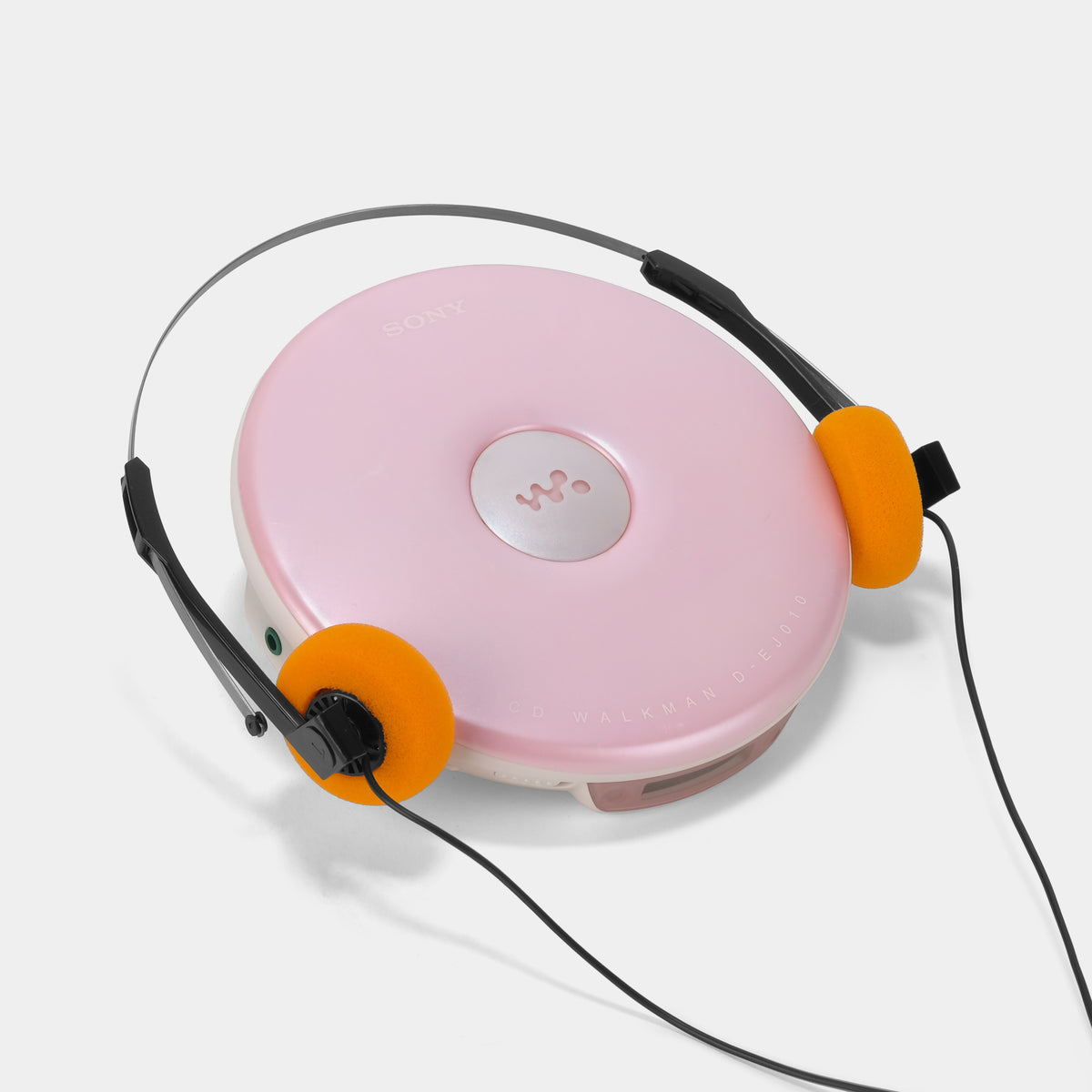 Pink Sony Cd R Sony Psyc D-EJ010 Pastel Pink Portable CD Player