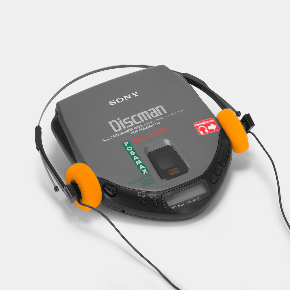 Discman Red Sony Discman D-172CK Portable CD Player
