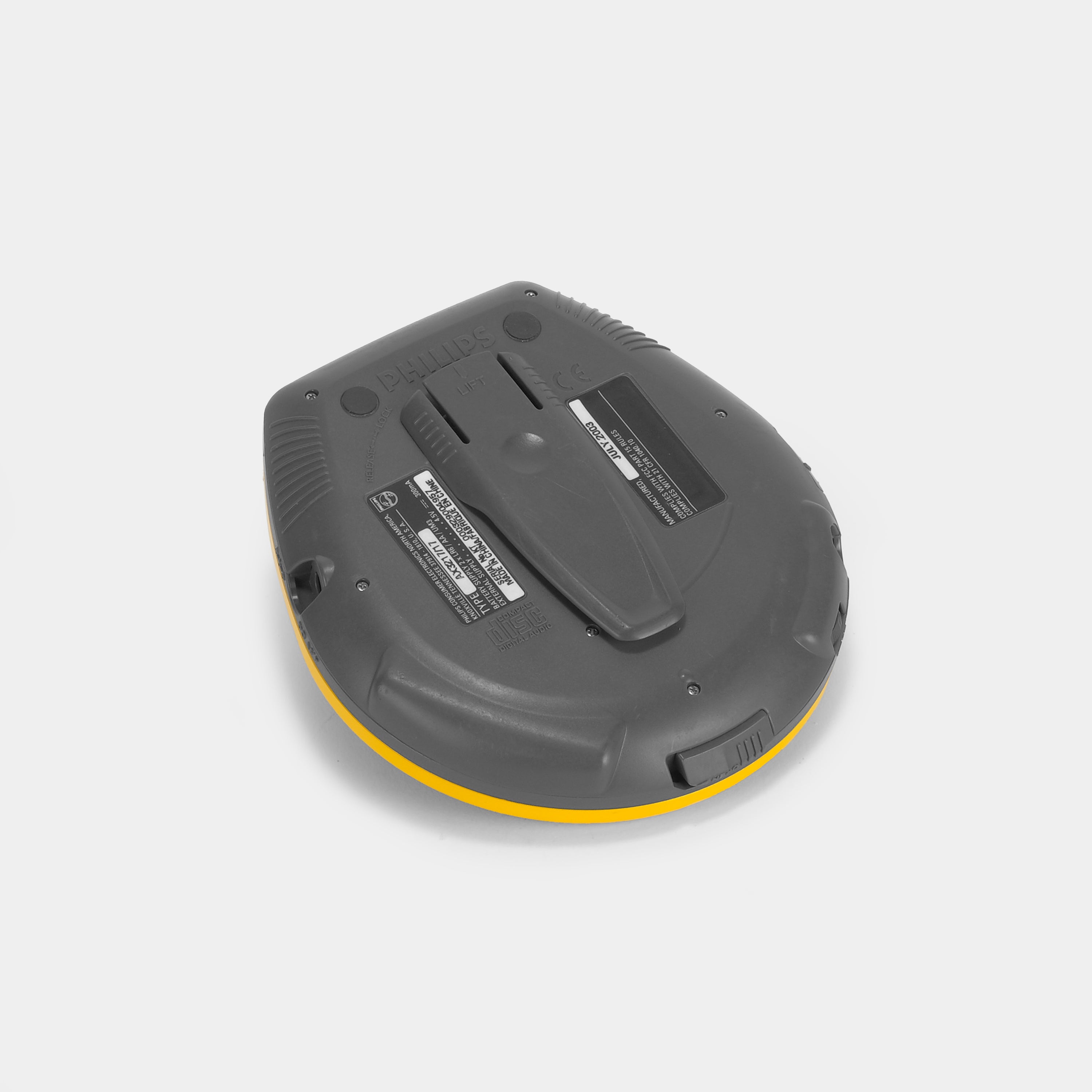 Philips Jogproof AX3217/17 Yellow Portable CD Player