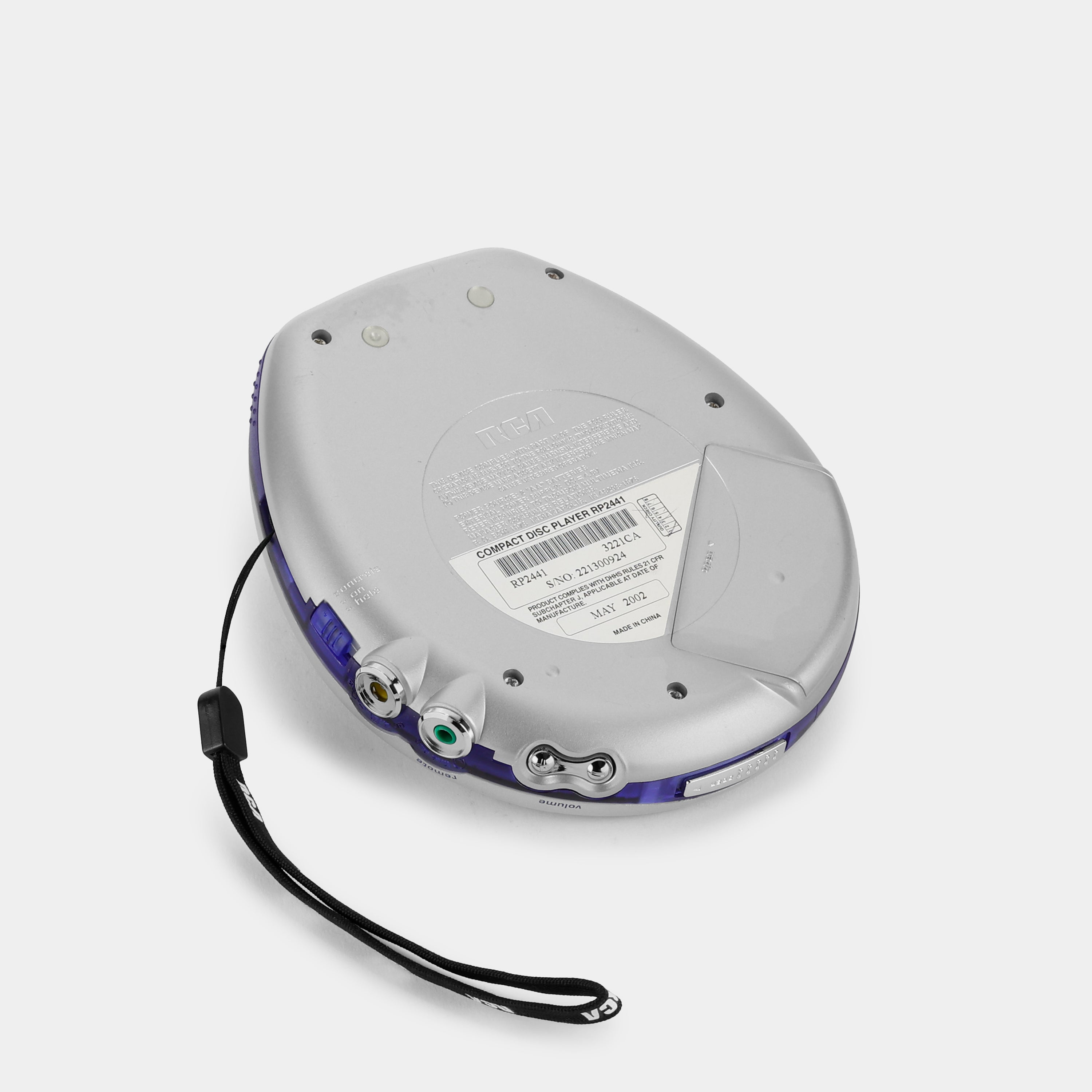 RCA RP2441 Portable CD Player