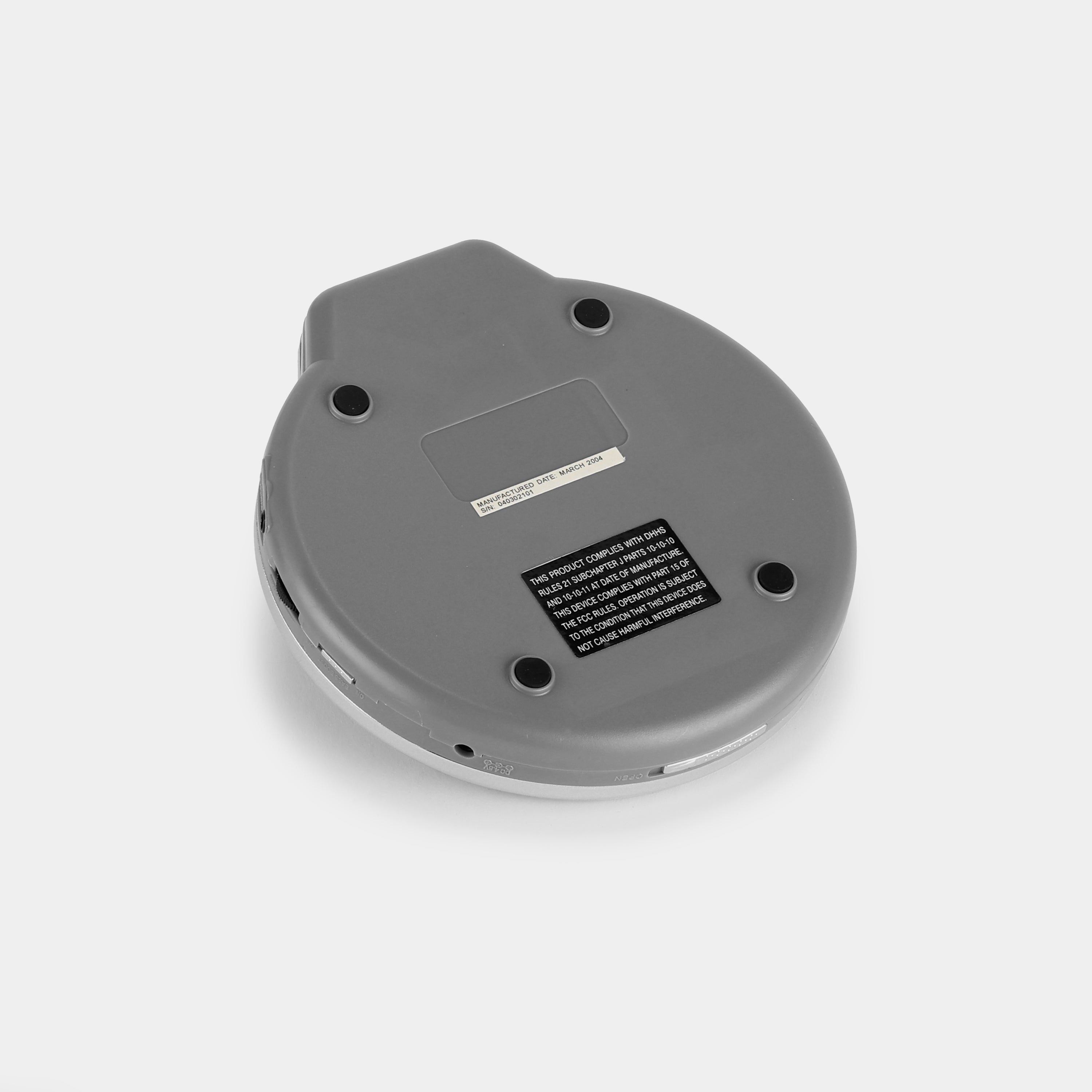 JWIN JX-CD298 Silver Portable CD Player