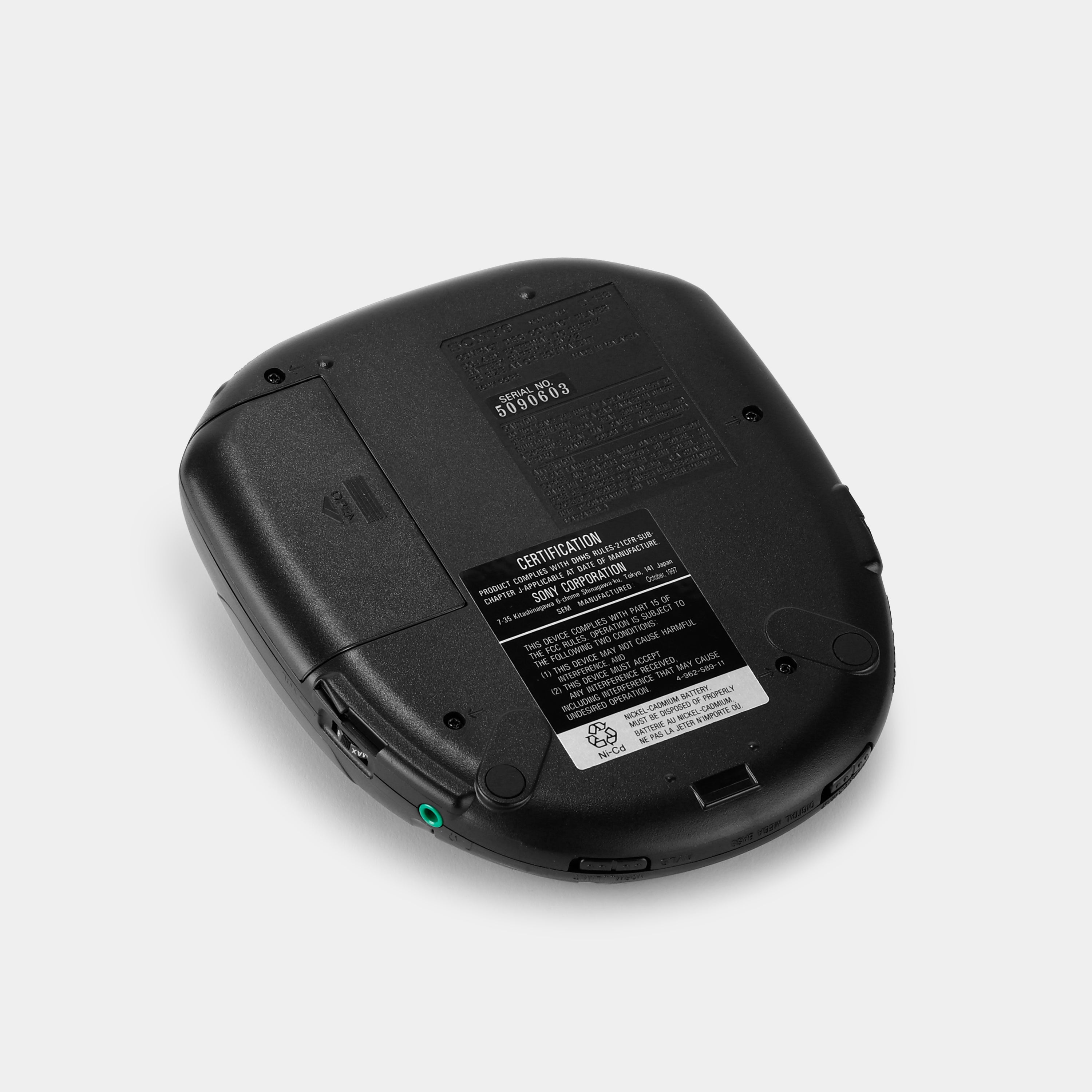 Sony Discman D-153 Portable CD Player