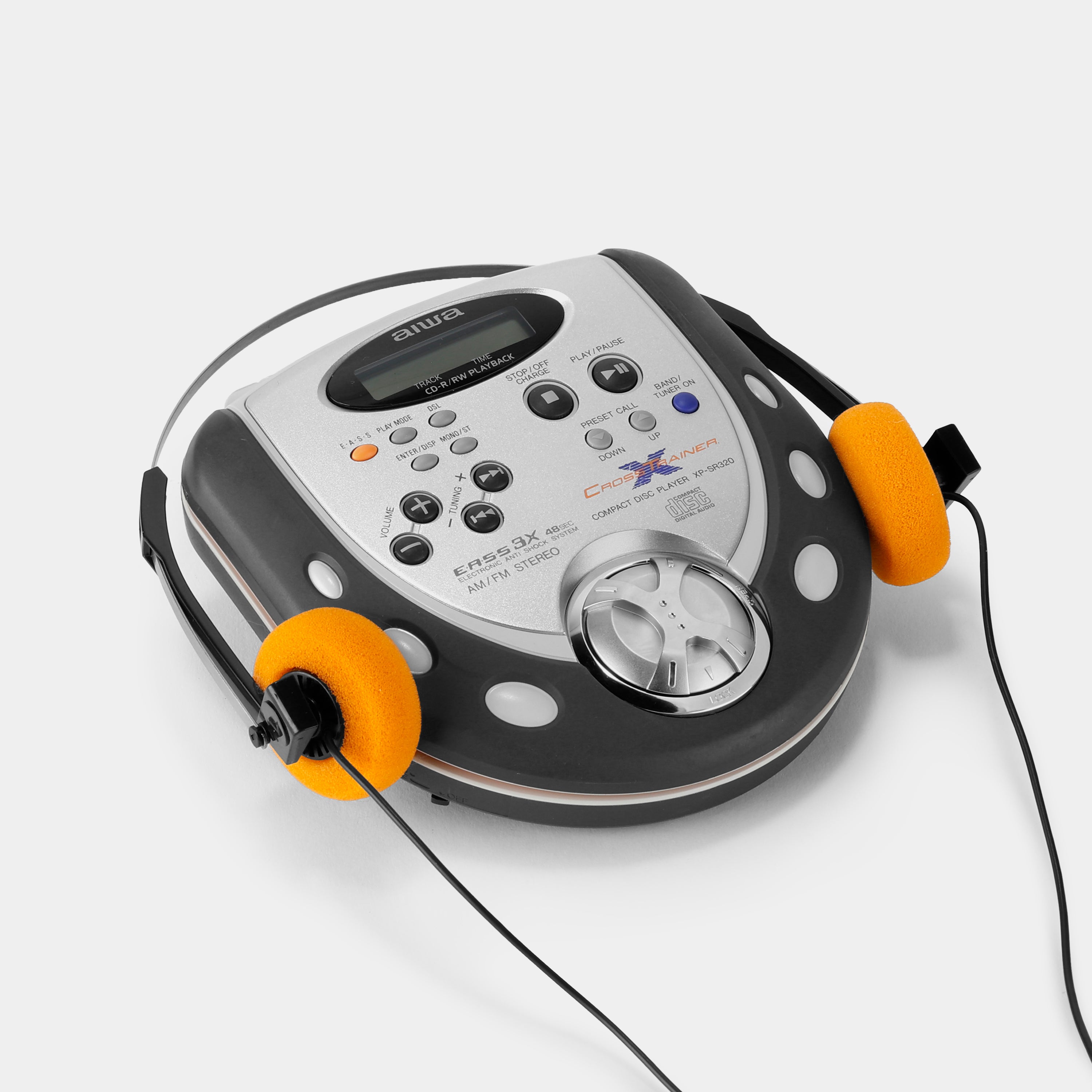 Aiwa Cross Trainer XP-SR320 AM/FM Portable CD Player