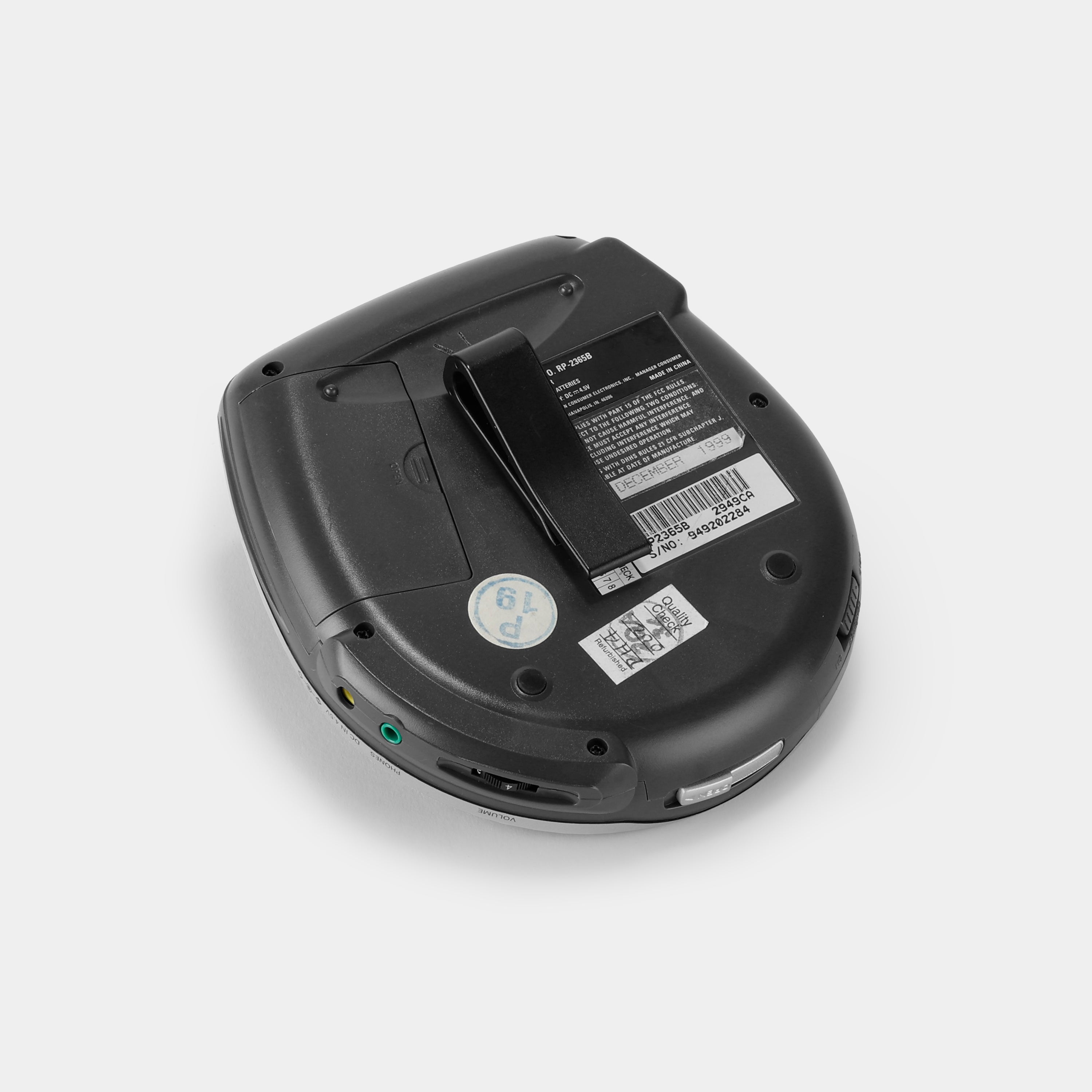 RCA RP-2365B Portable CD Player