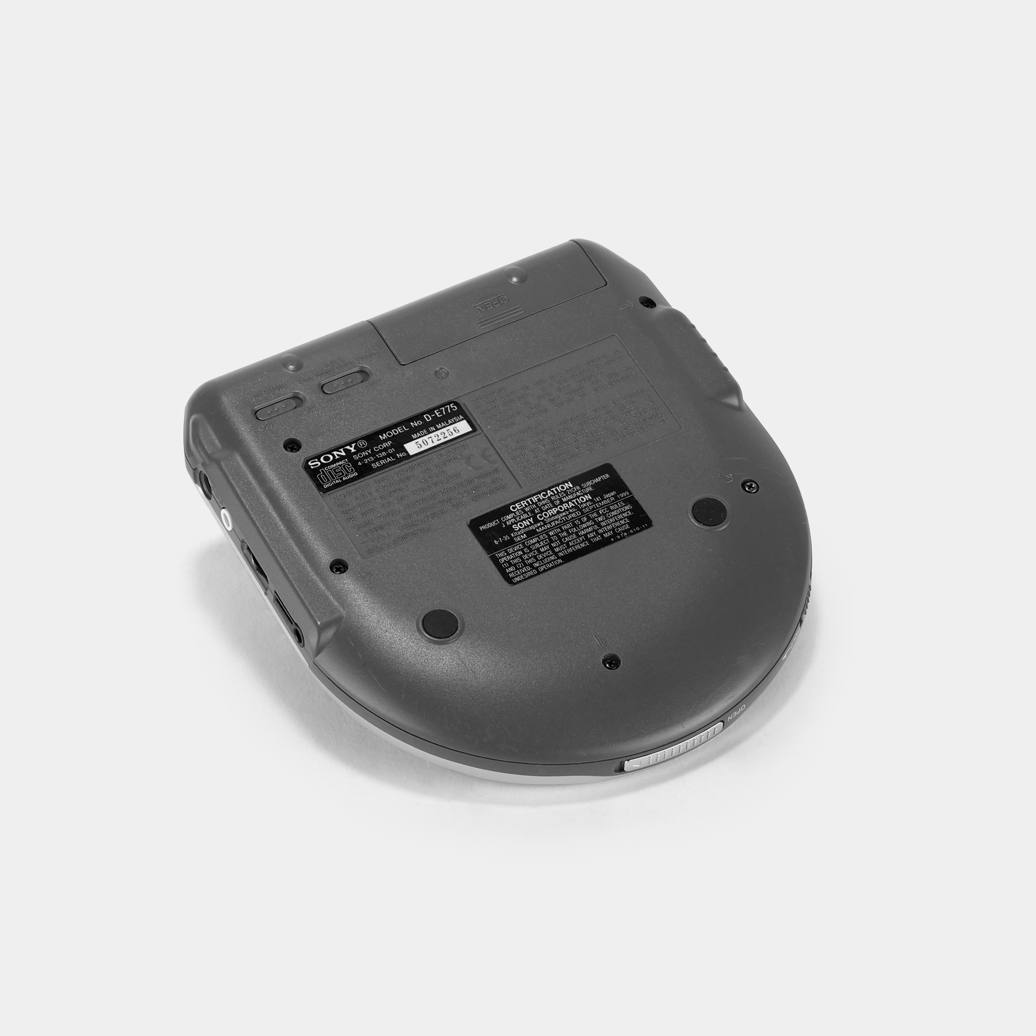 Sony Discman D-E775 Portable CD Player