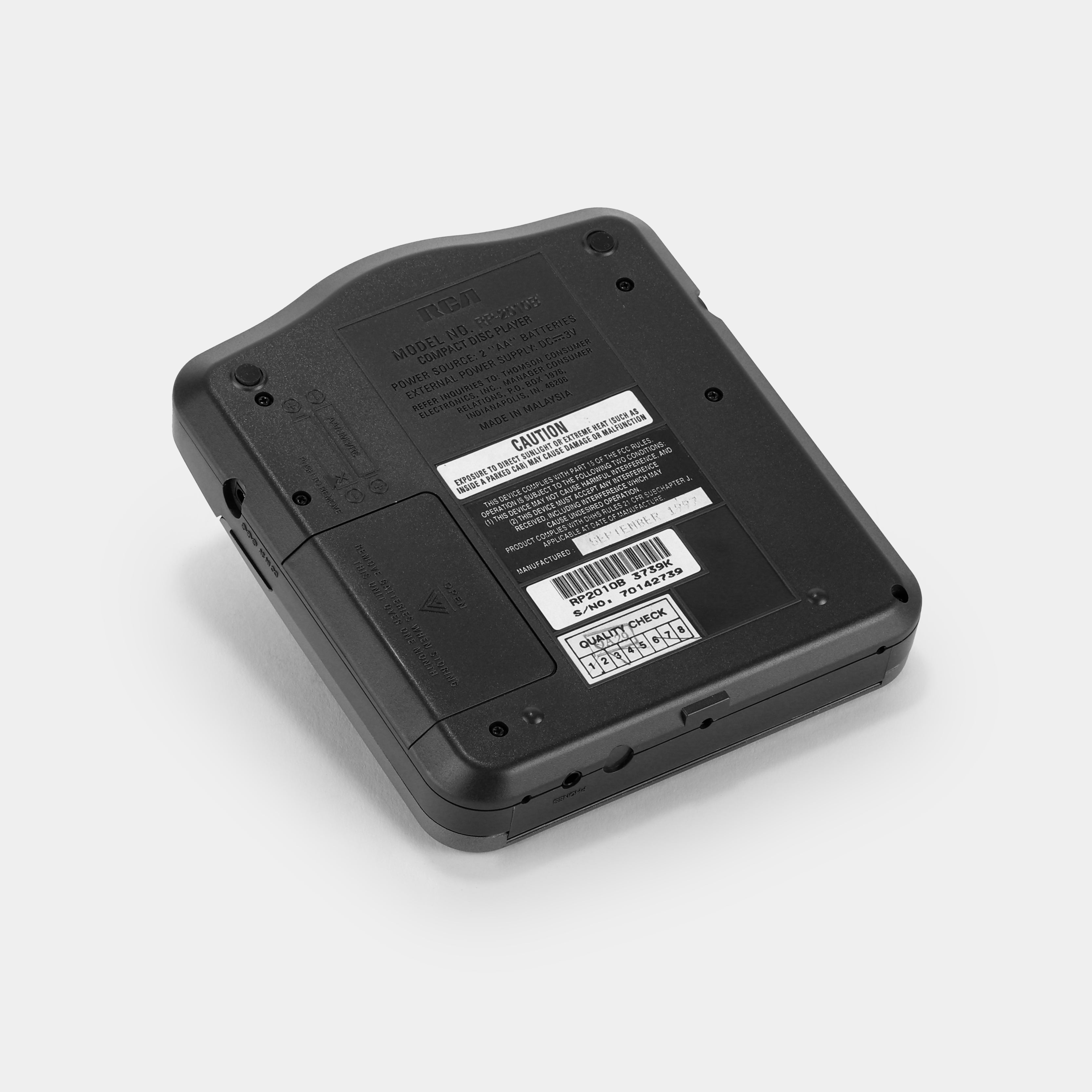 RCA RP-2010B Portable CD Player