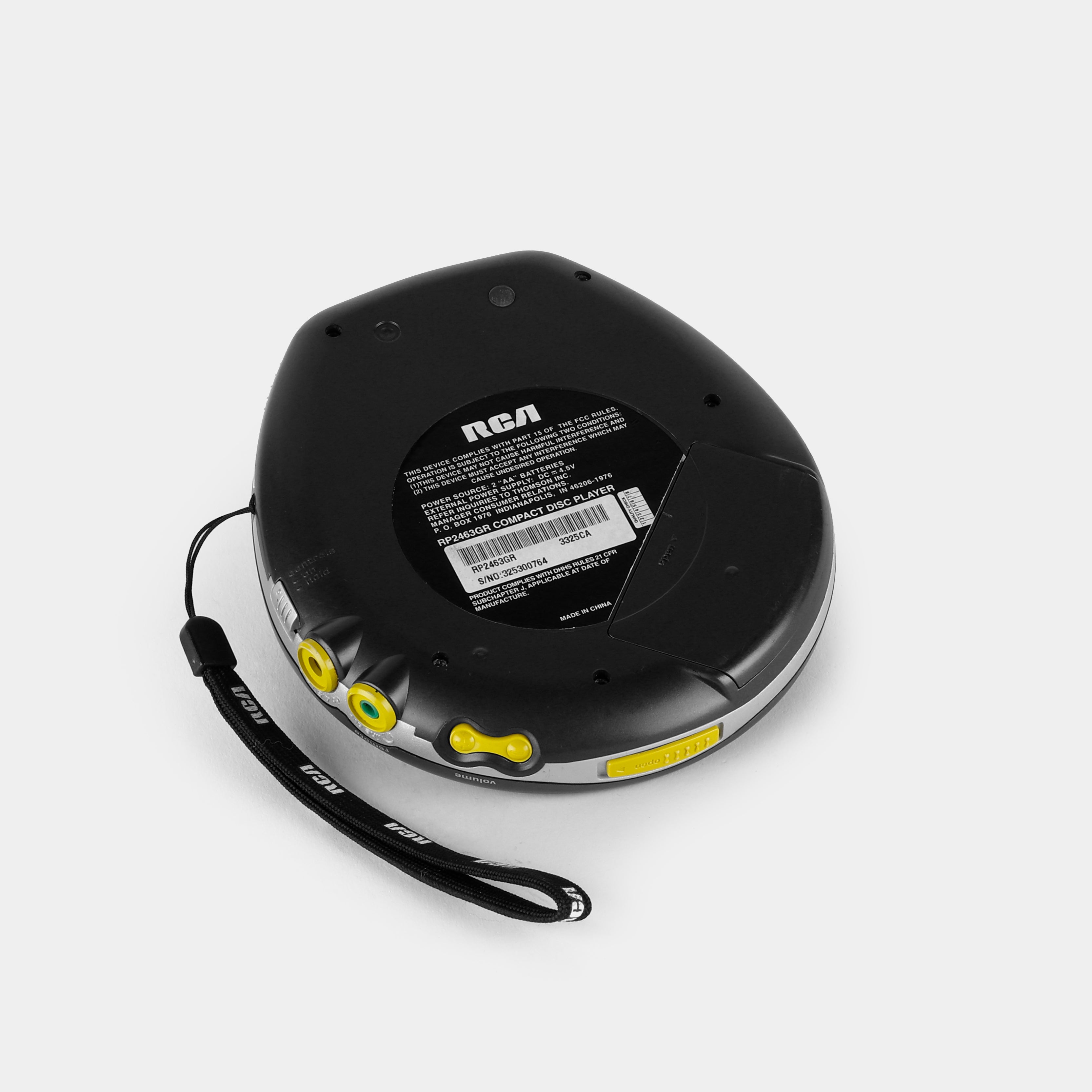RCA RP2463GR Portable CD Player