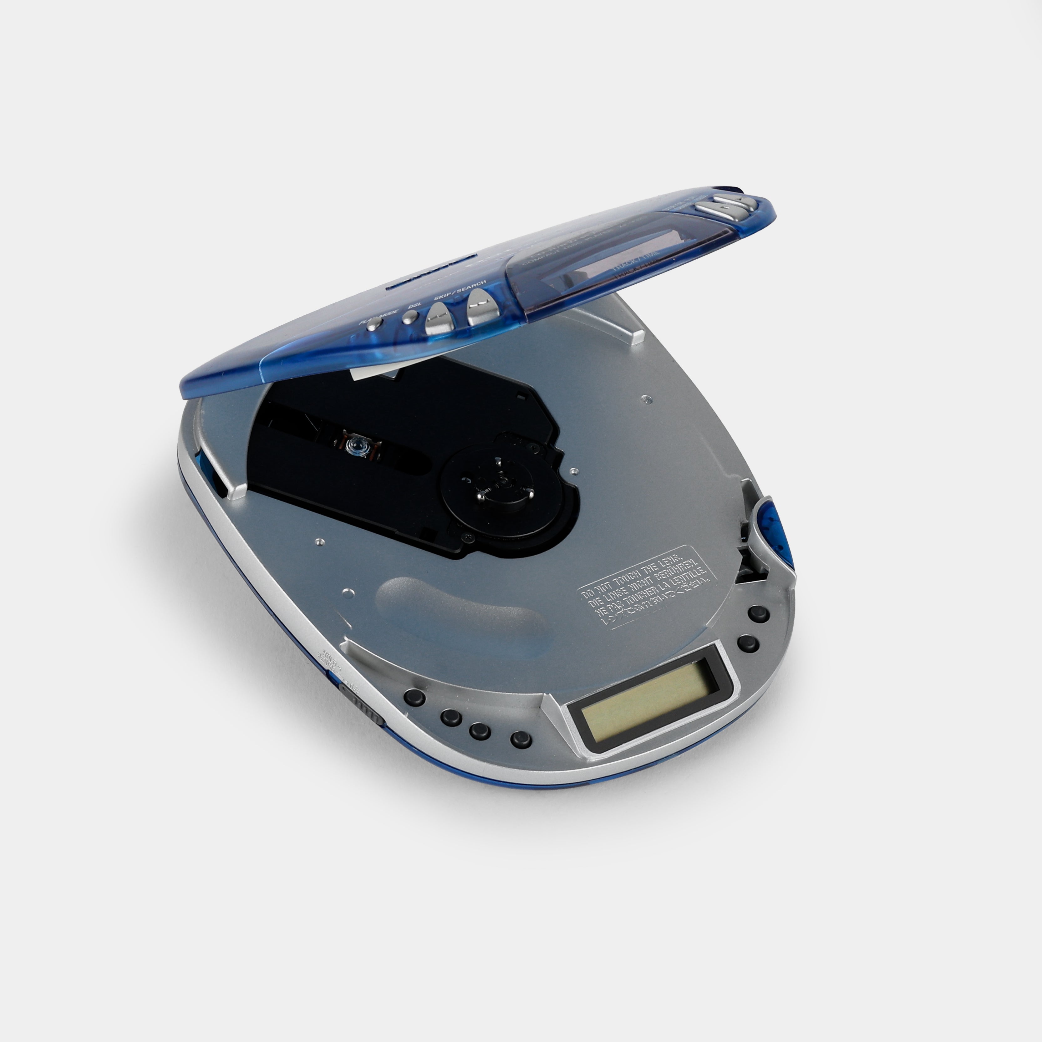 Aiwa XP-V323YL Transparent Blue Portable CD Player