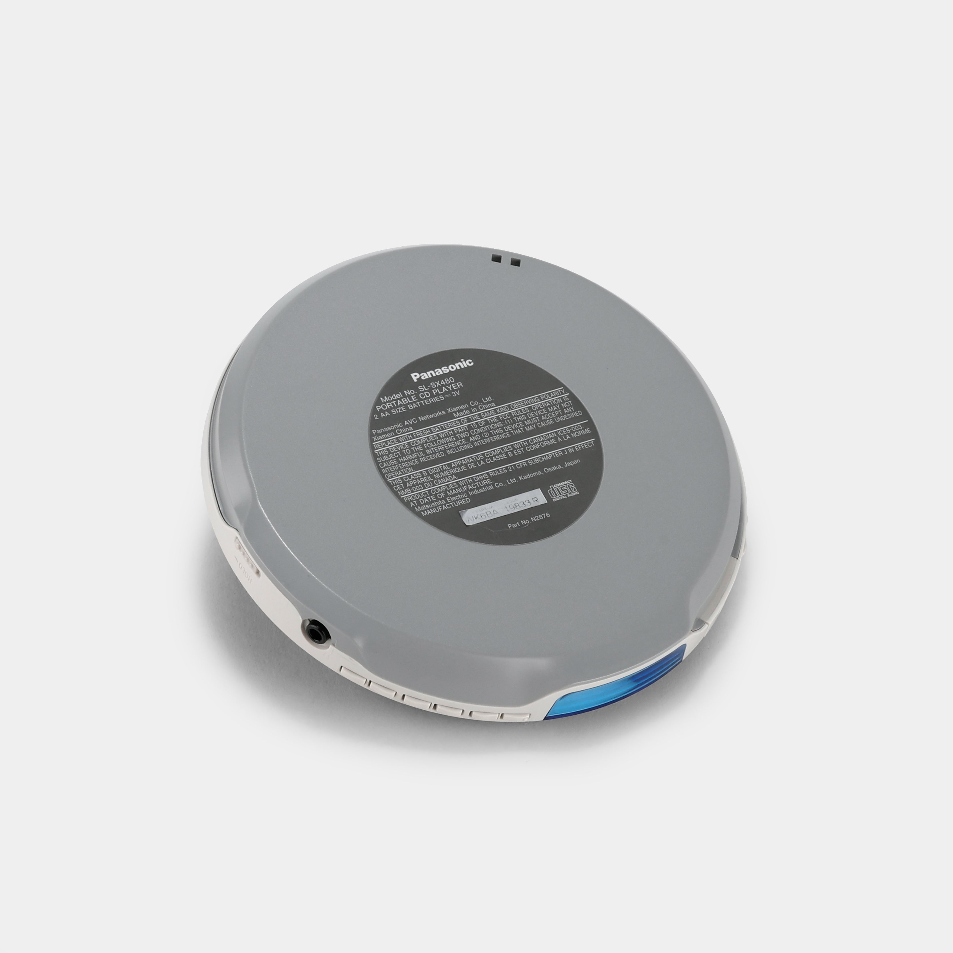 Panasonic SL-SX480 Blue Portable CD Player – Retrospekt