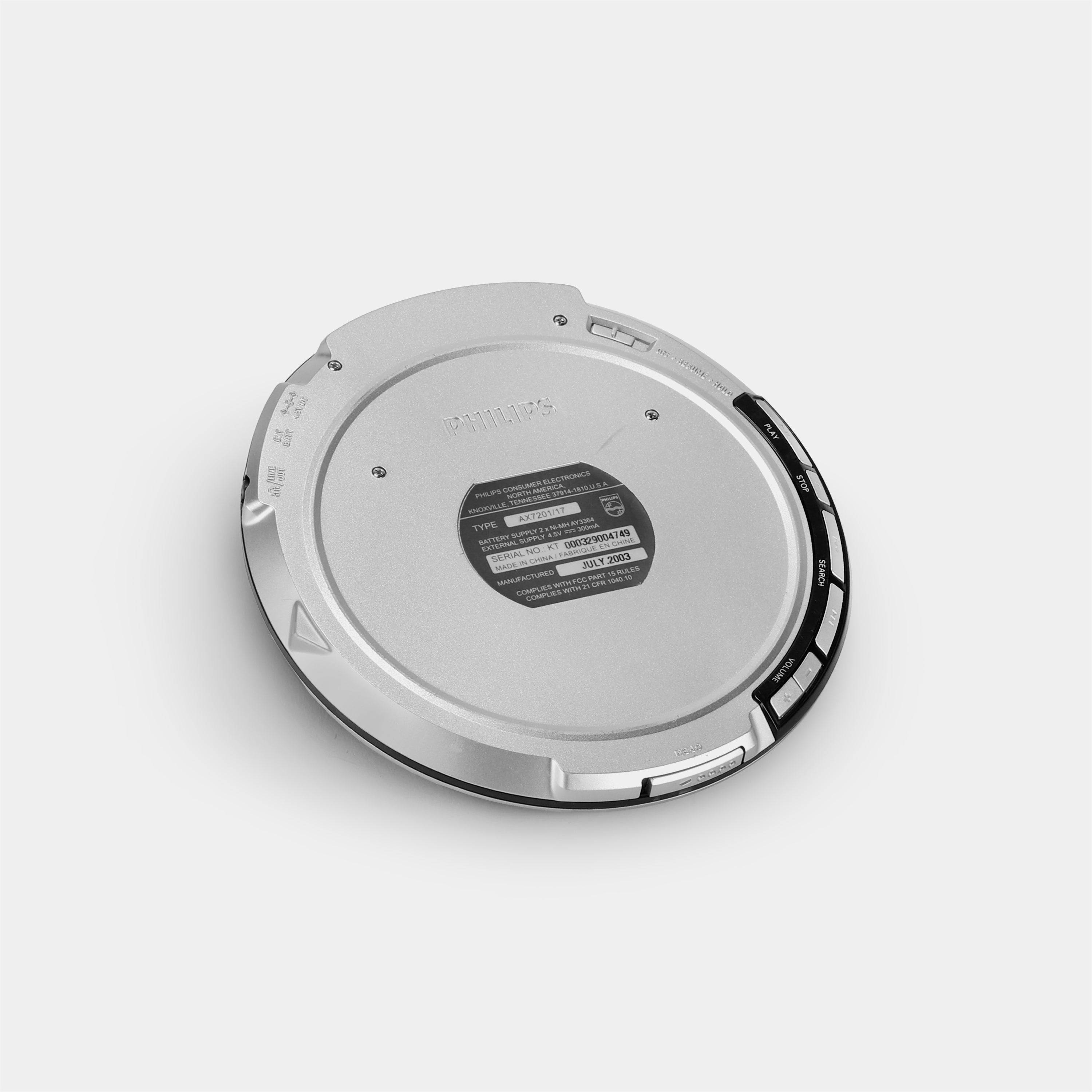 Philips AX7201/17 Portable CD Player