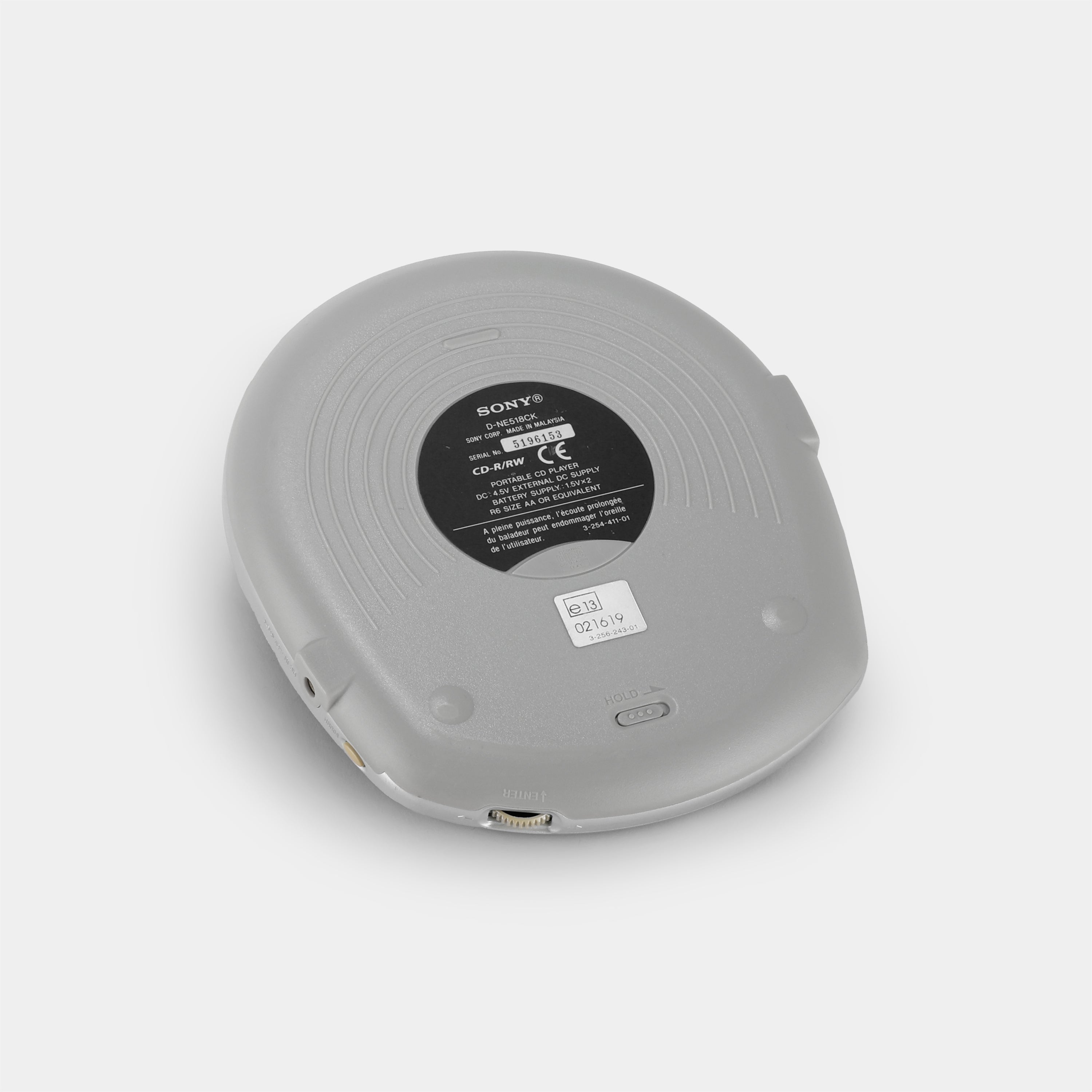 Sony Walkman D-NE518CK Silver Portable CD Player