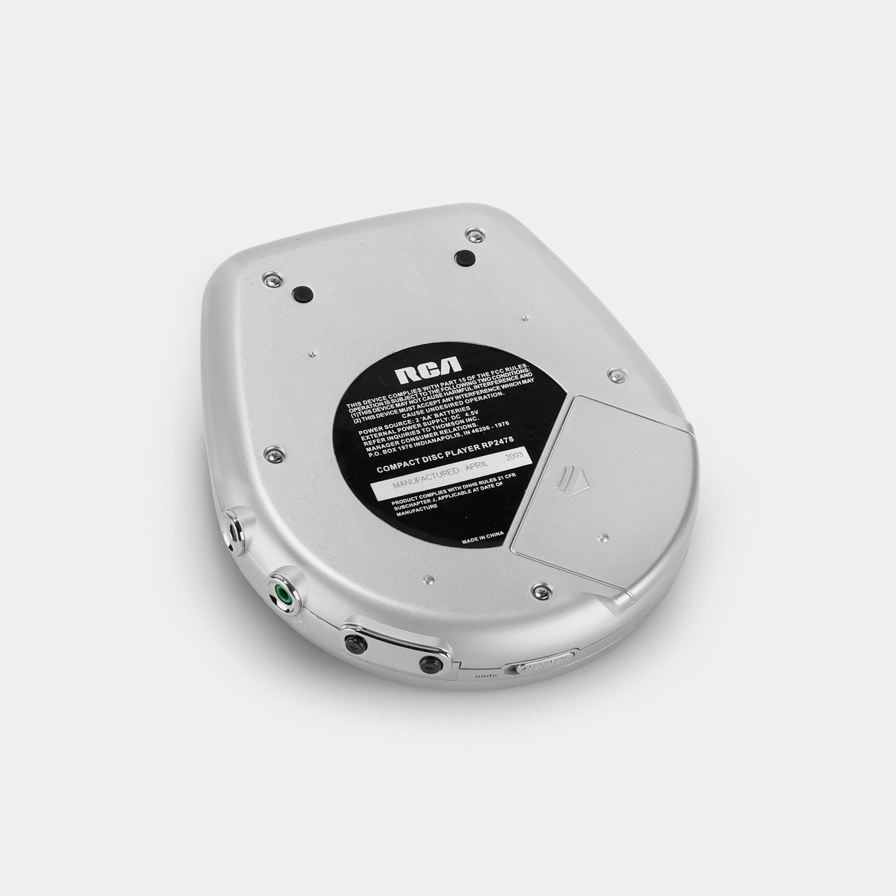 RCA RP2478 Portable CD Player