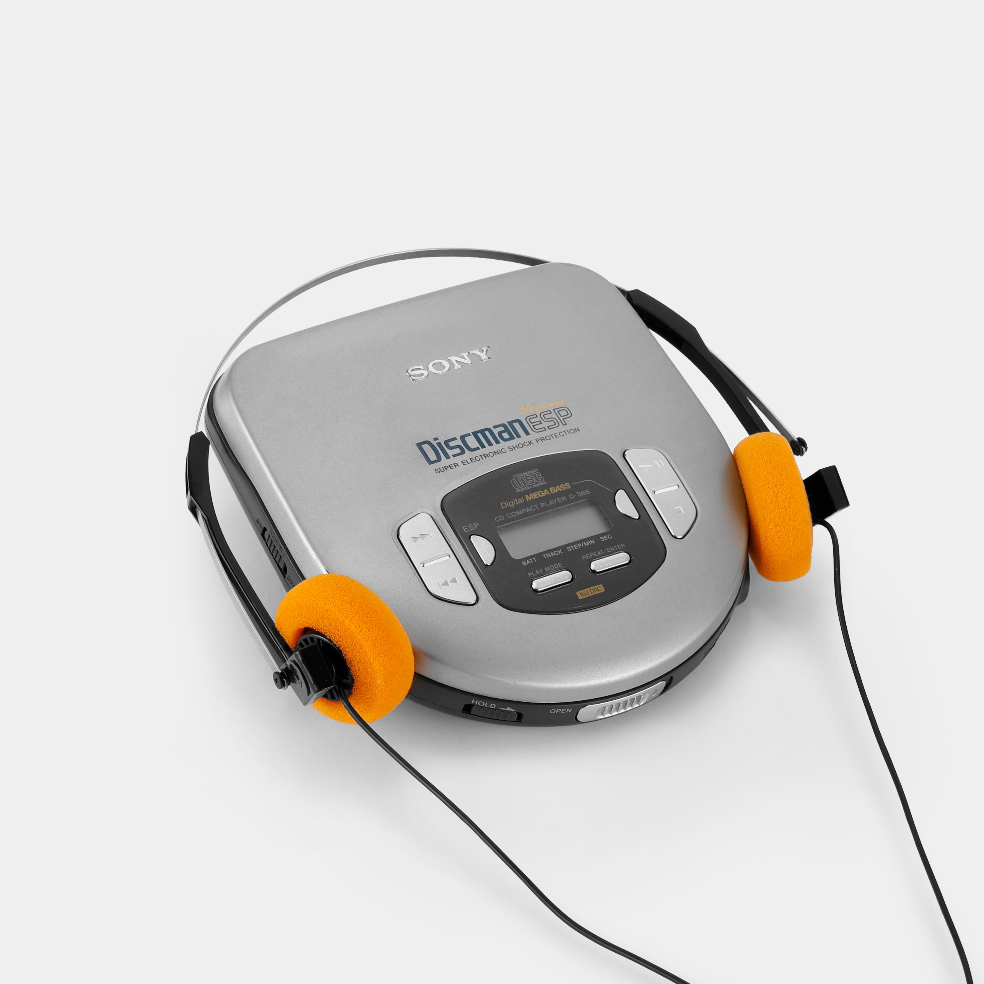 Sony Discman D-368 Portable CD Player