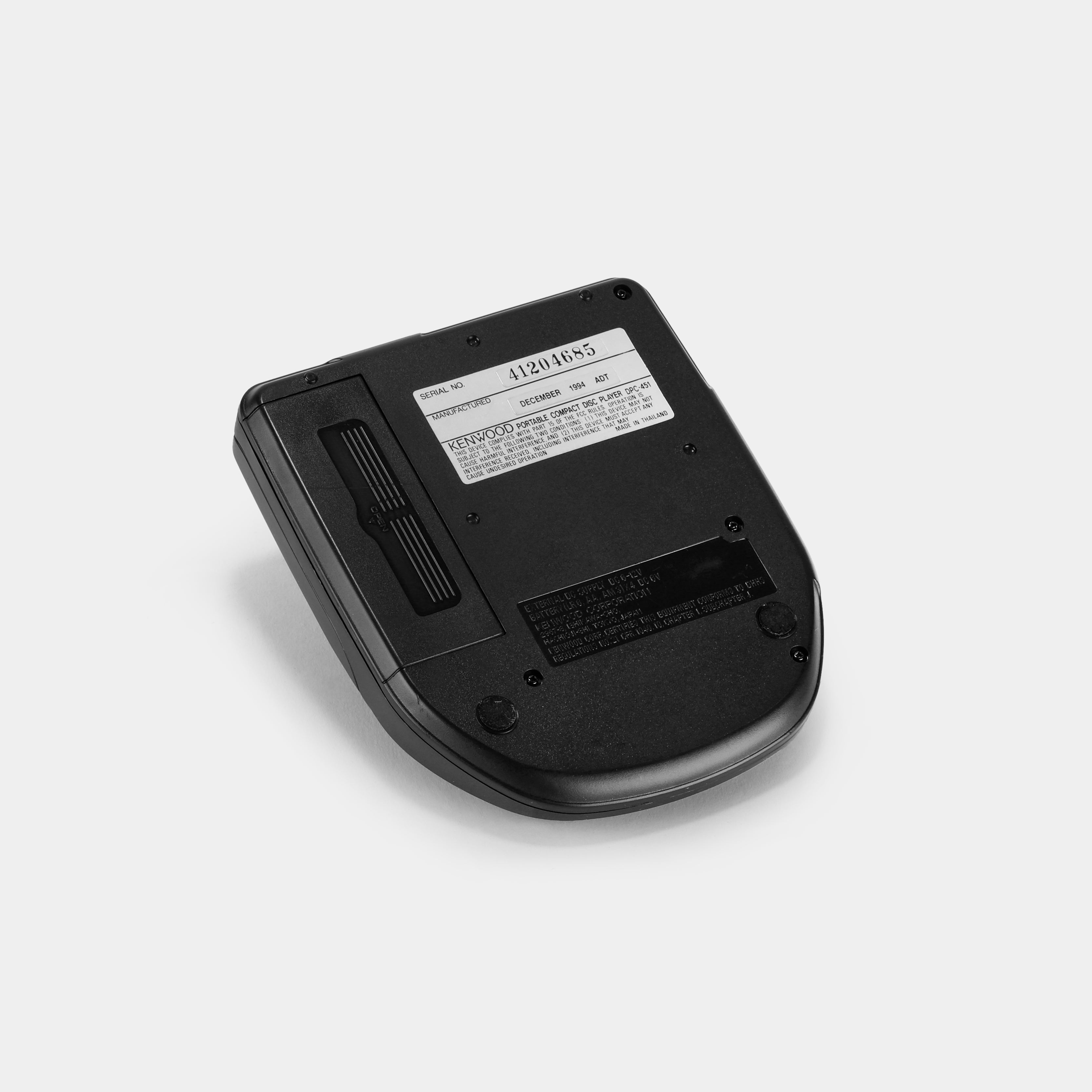 Kenwood DPC-451 Portable CD Player