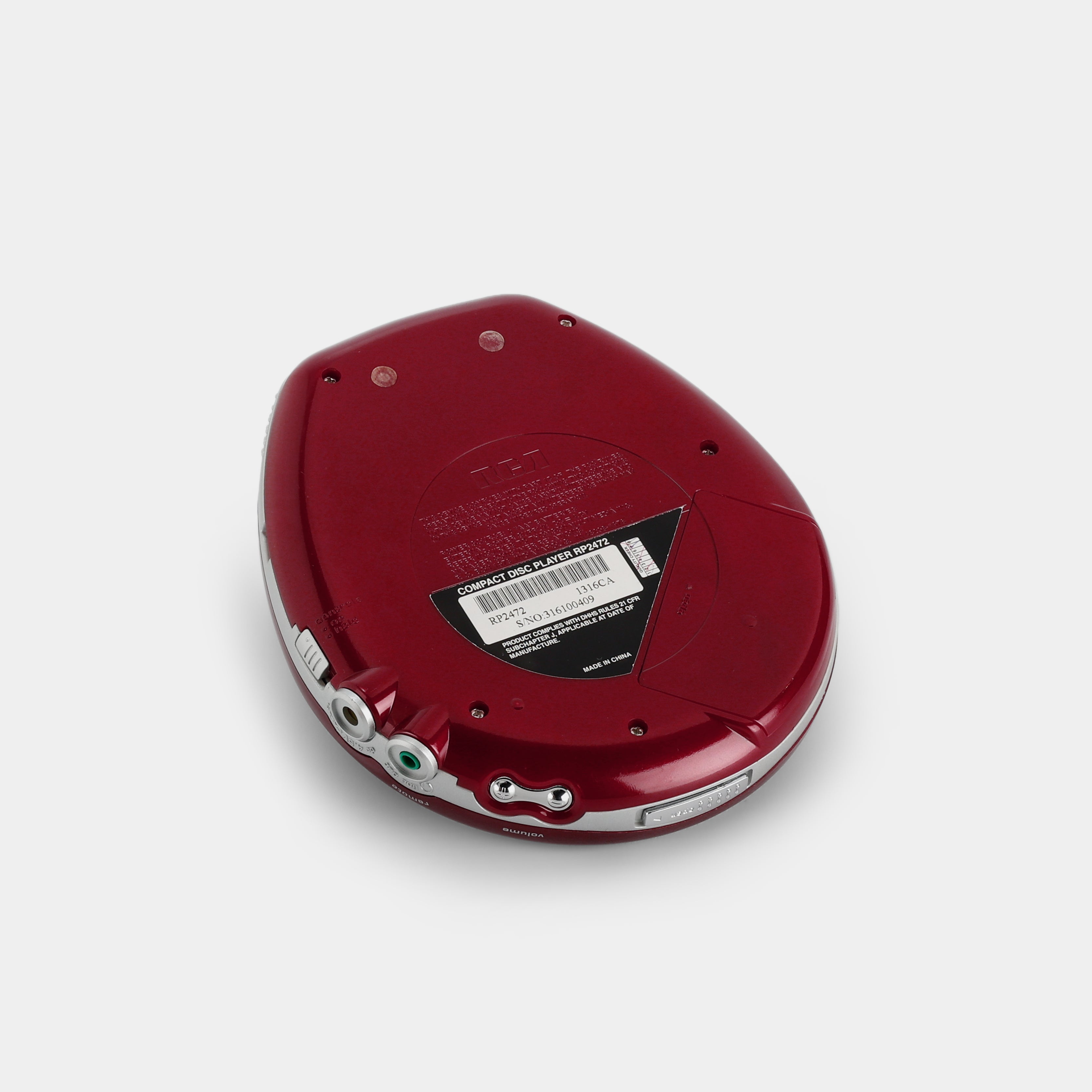 RCA RP2472 Portable CD Player