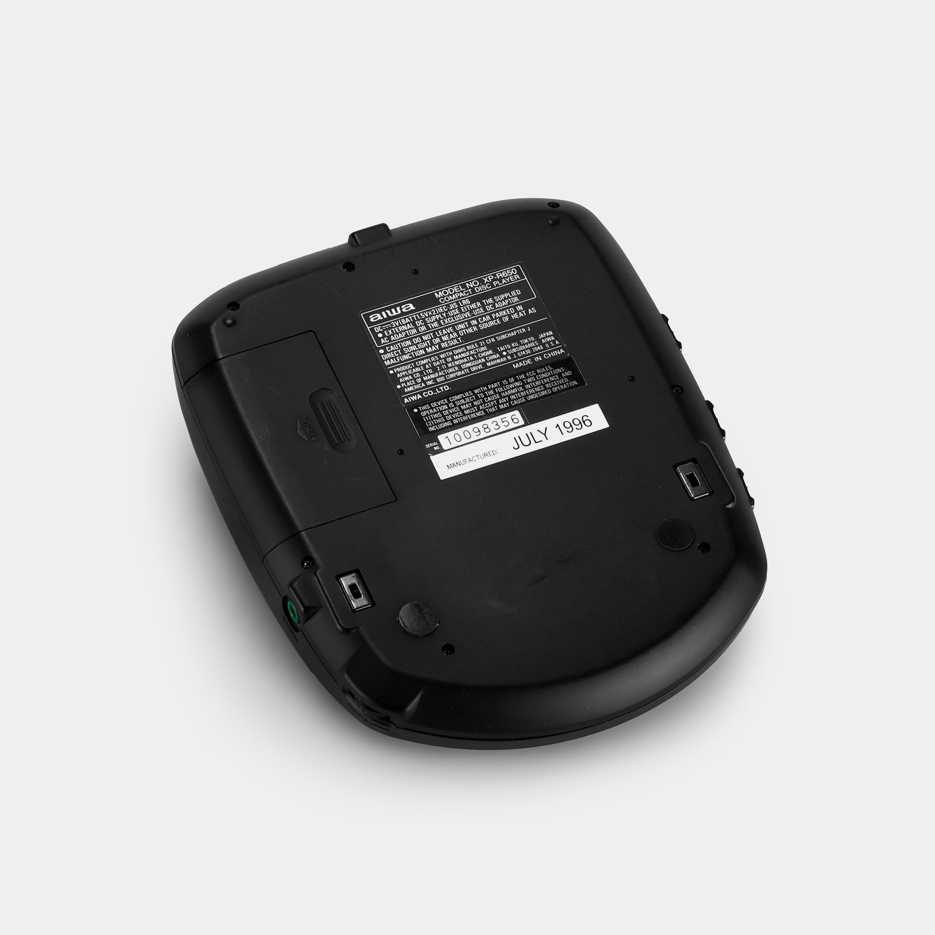 Aiwa XP-R650 Portable CD Player Portable CD Player