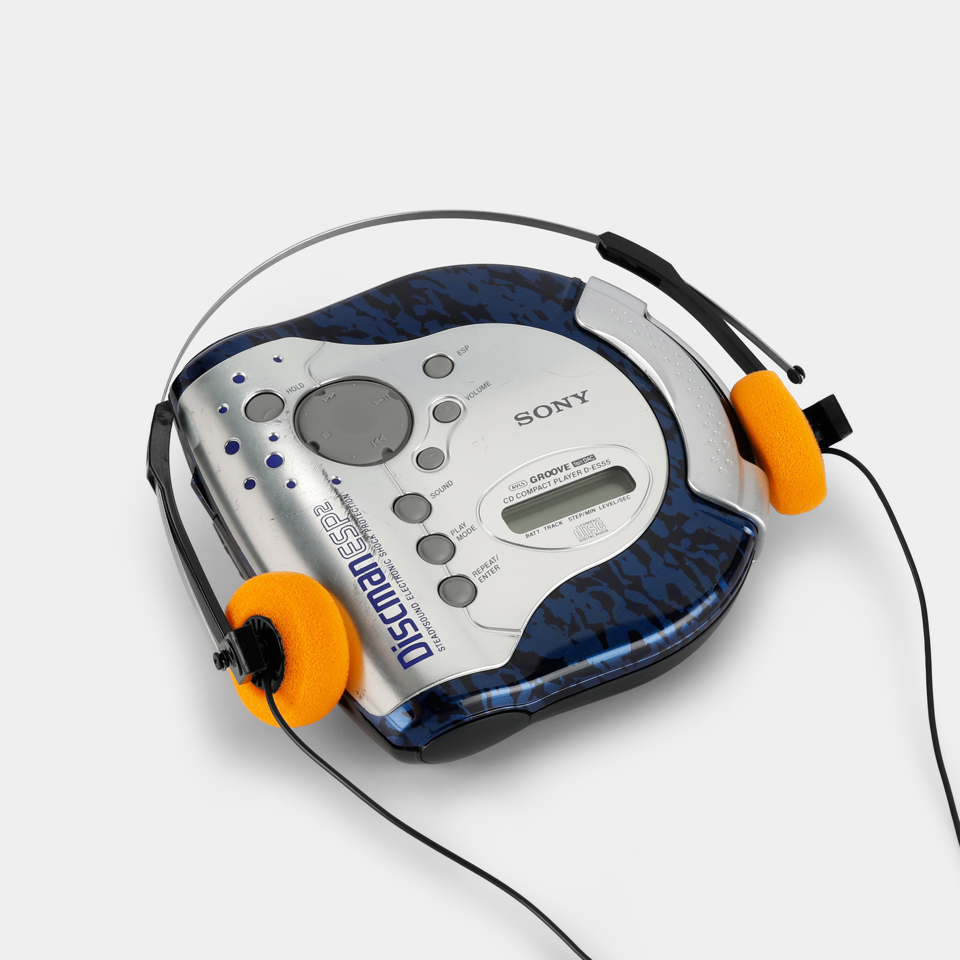 Sony Discman D-ES55 Portable CD Player – Retrospekt